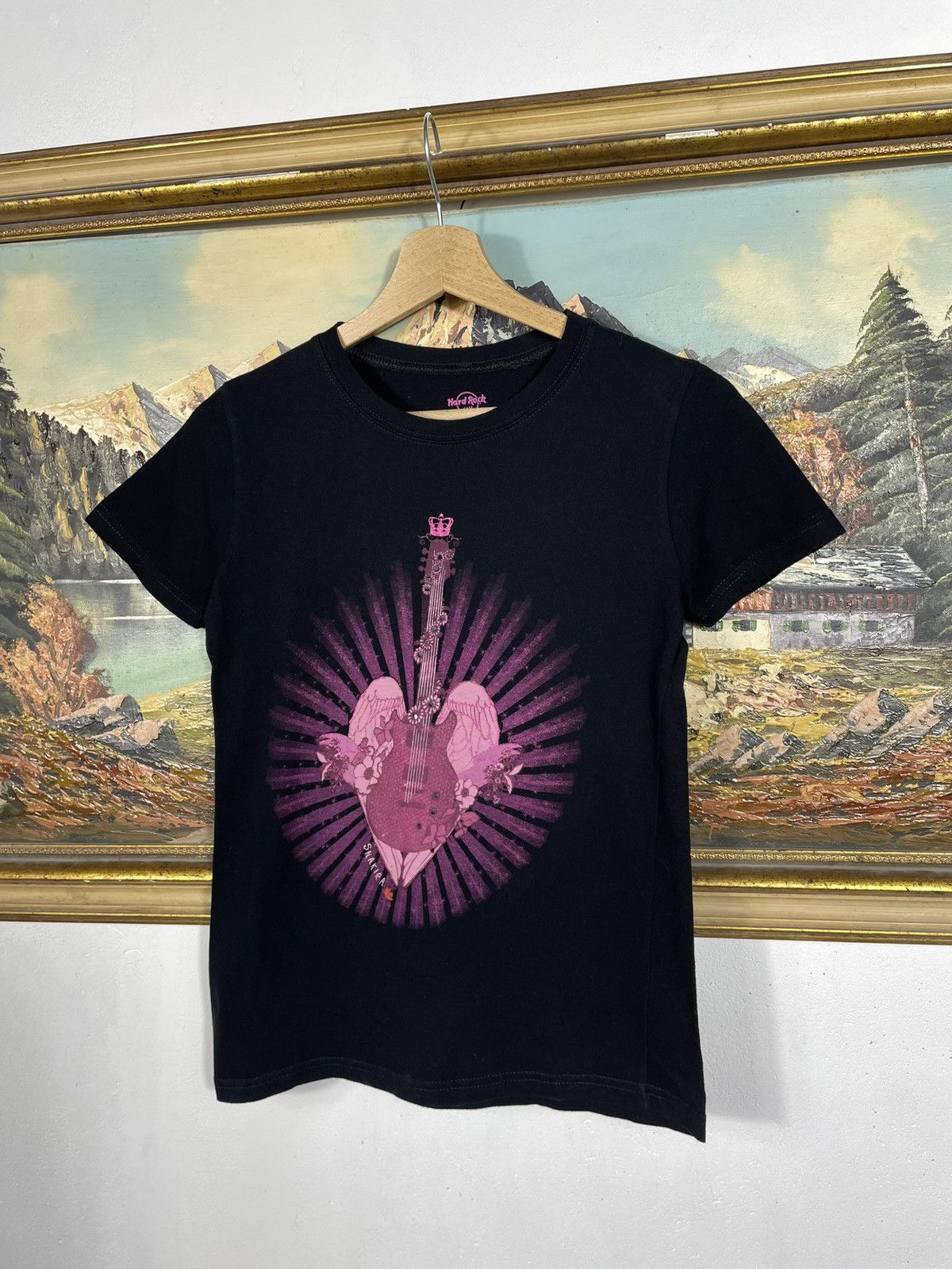 Hard Rock Cafe Hard Rock Vintage Y2k T-shirt Top Avant Garde Affliction Size S / US 4 / IT 40 - 2 Thumbnail