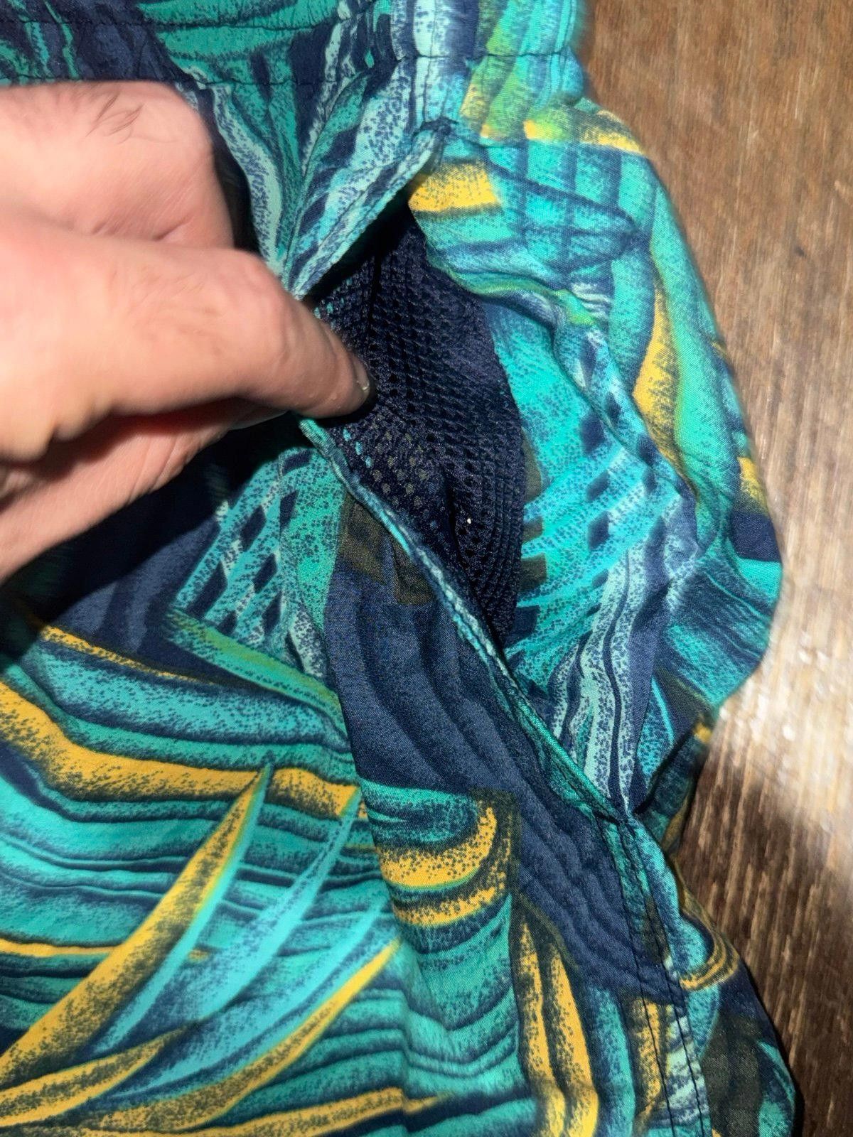 Speedo 90s Speedo Colorful Swim Trunks Bathing Suit Mens Sz L Rare Size US 34 / EU 50 - 4 Thumbnail