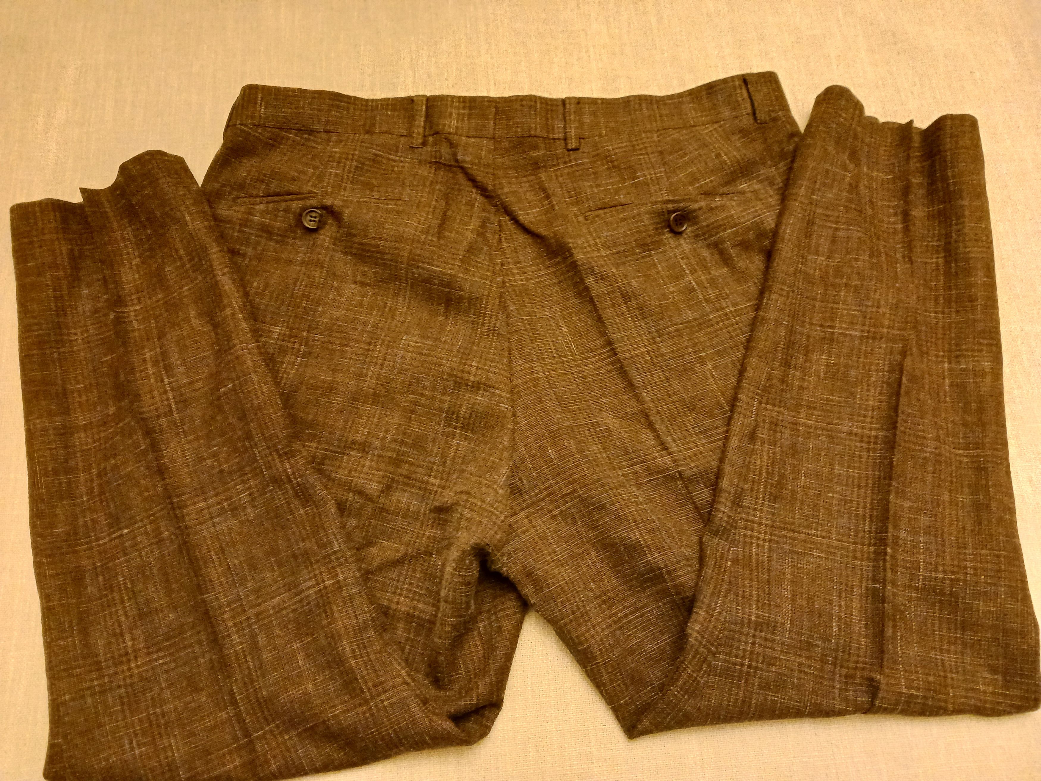 Other Connoisseur Paris Wool/Silk Slim Fit 2 button Suit Size 42R - 5 Thumbnail