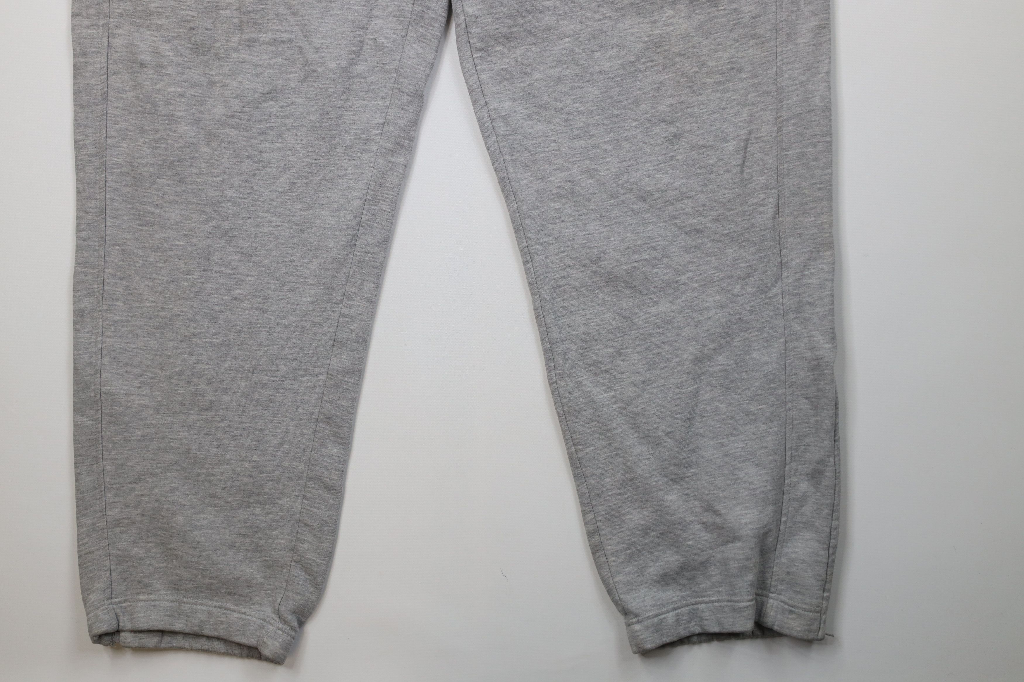 Nike AS IS Vintage Y2K Nike Scott Mini Swoosh Sweatpants Gray Size US 40 / EU 56 - 4 Thumbnail