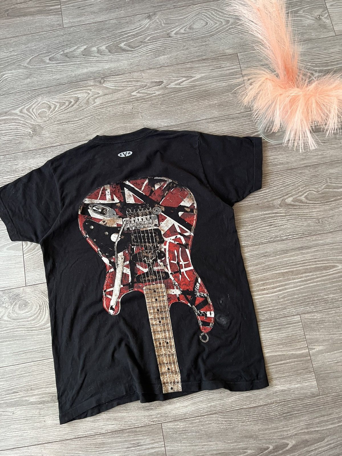 Band Tees × Vintage ‼️EVH Edward Wan Halen Eruption Rock Band T-shirt‼️ Size US L / EU 52-54 / 3 - 14 Thumbnail