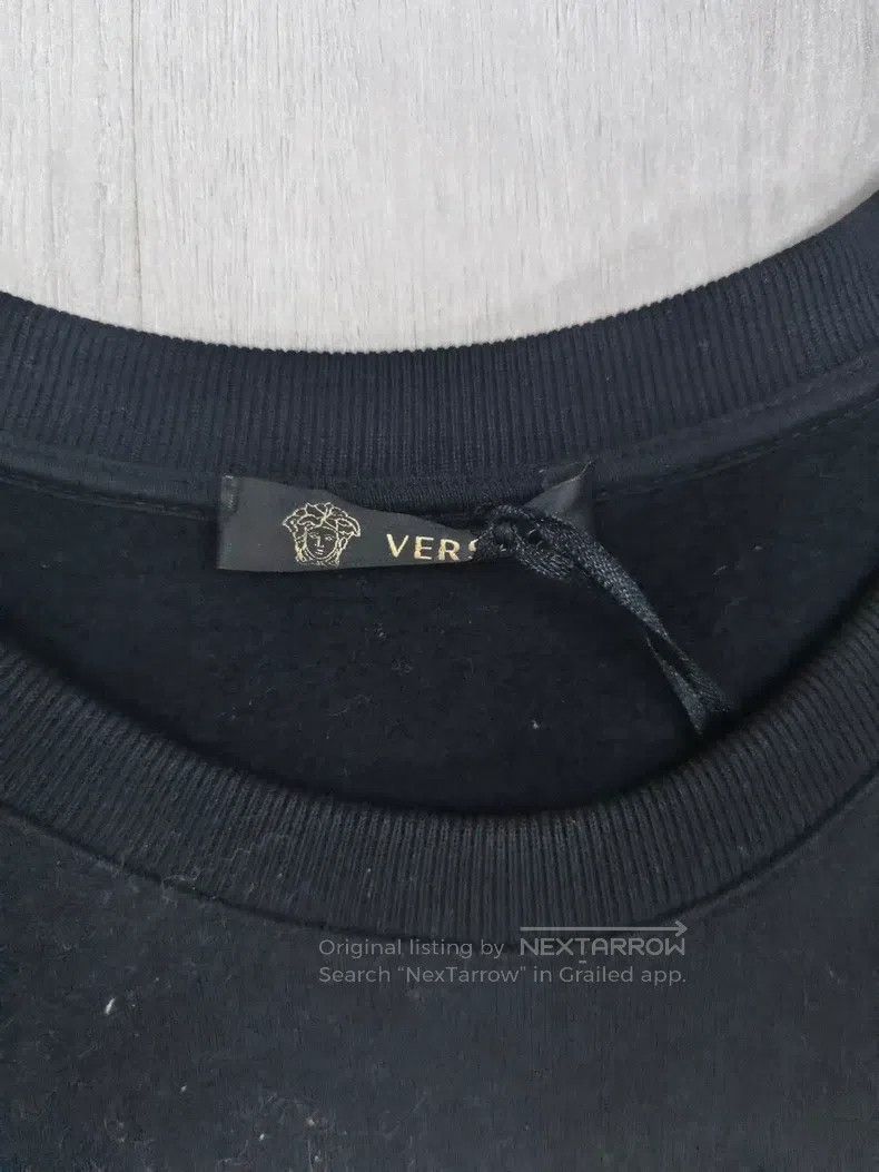 Versace Versace Embroidered fleece sweatshirt Size US M / EU 48-50 / 2 - 3 Thumbnail