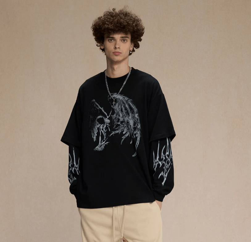 Japanese Brand Washed Graphic Printed Tshirt Size US XL / EU 56 / 4 - 4 Thumbnail