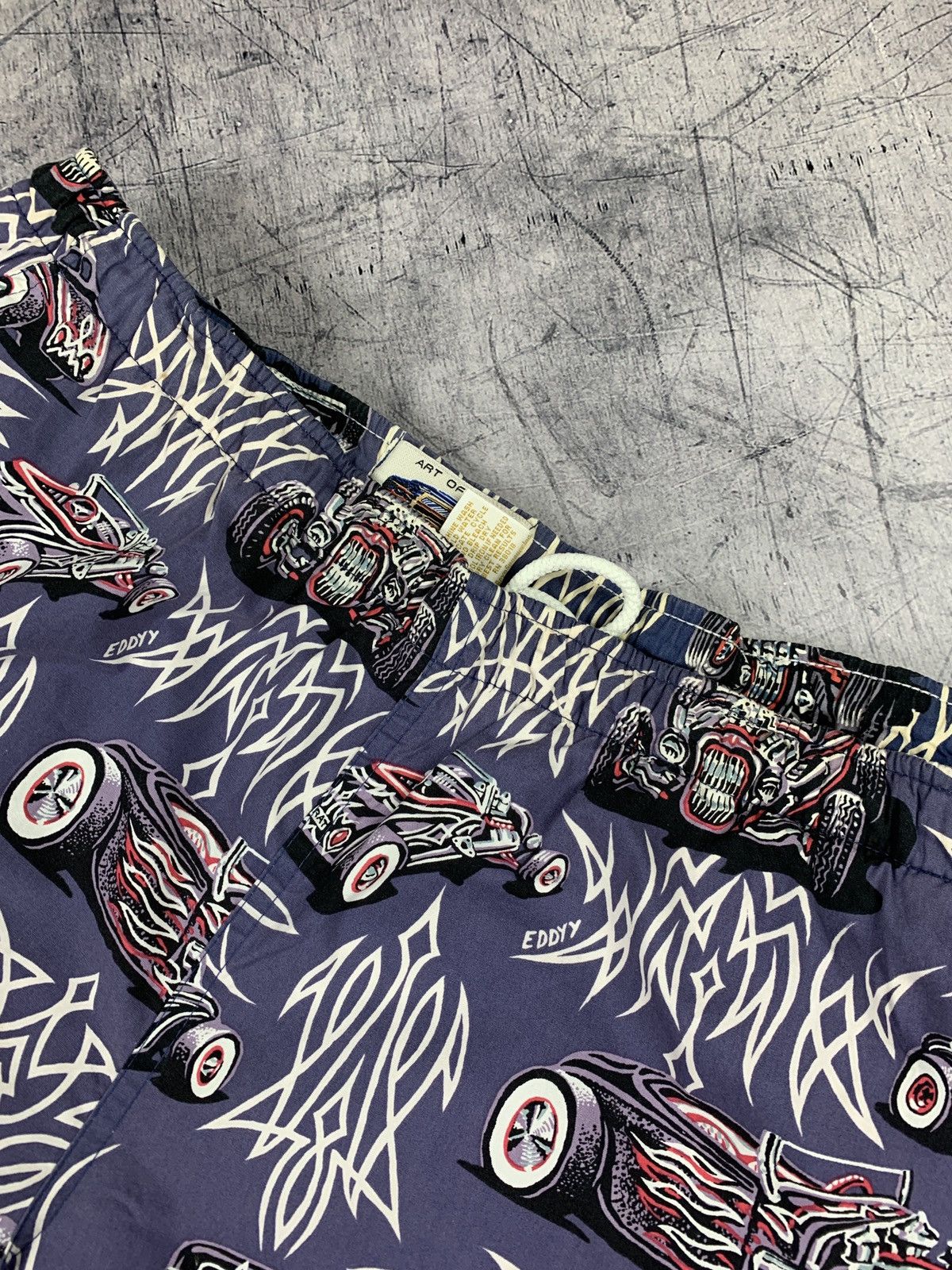 Reyn Spooner Designer Reyn Spooner Art of Eddy Crazy Swim Shorts Size L Size US 34 / EU 50 - 2 Thumbnail