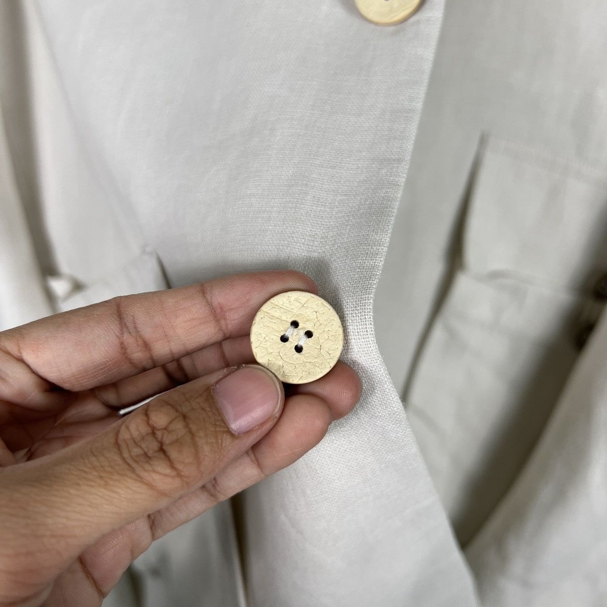 Issey Miyake 🔥 90s ISSEY MIYAKE MANDARIN BLAZER JACKET Size US L / EU 52-54 / 3 - 14 Thumbnail