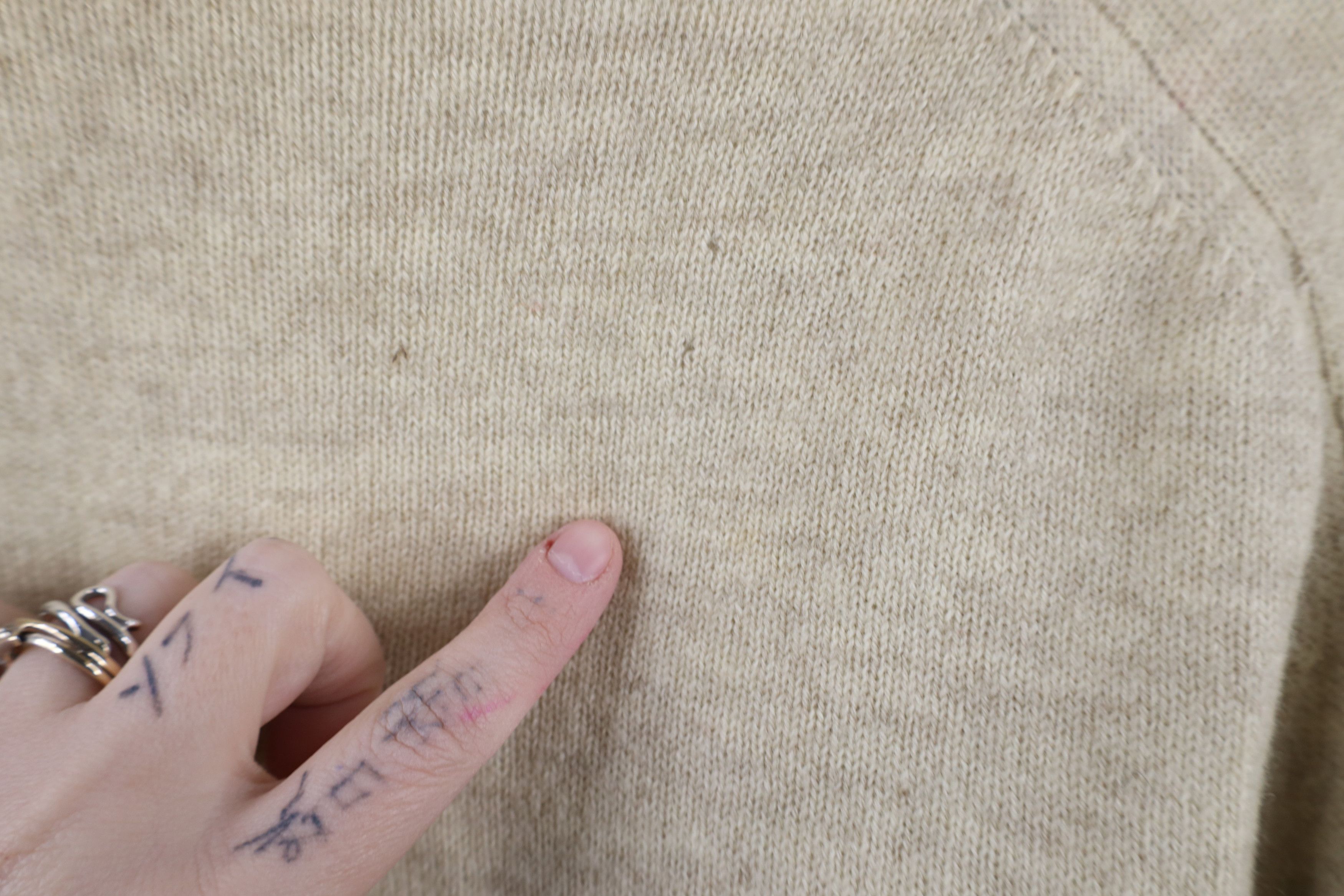 Vintage Vintage 50s Streetwear Blank Wool Knit Cardigan Sweater Size US M / EU 48-50 / 2 - 11 Thumbnail