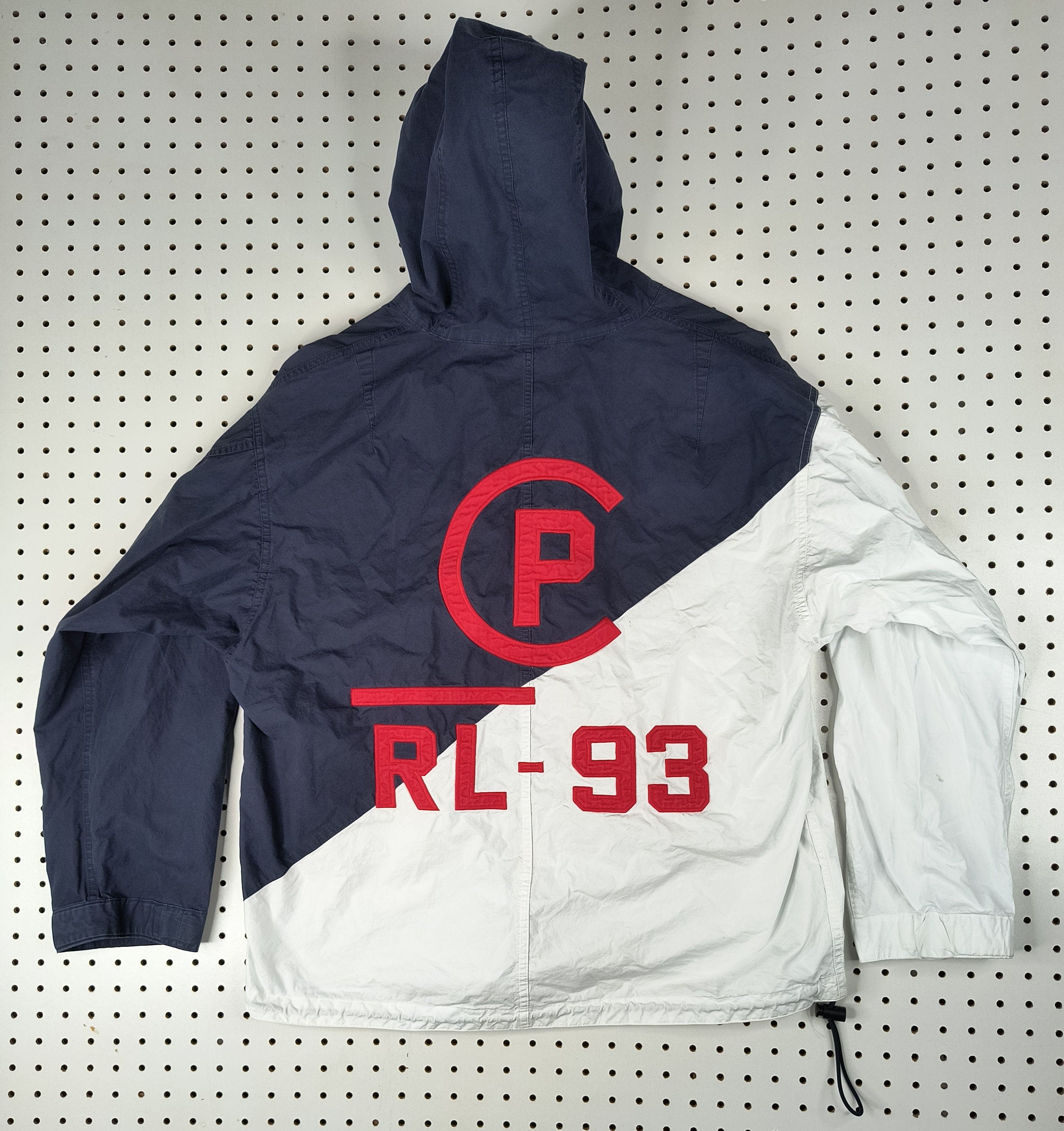 Polo Ralph Lauren Vintage Polo Ralph Lauren RL 93 windbreaker jacket Size US S / EU 44-46 / 1 - 2 Thumbnail