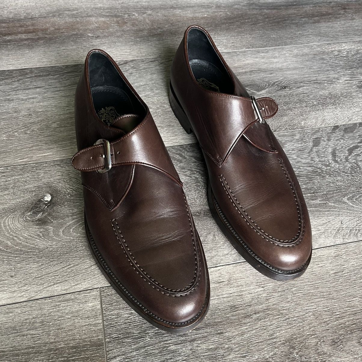 Mr. Hare Vintage Mr. Hare Bacon Monk Strap Shoes Loafers Brown 10.5 Size US 10.5 / EU 43-44 - 1 Thumbnail