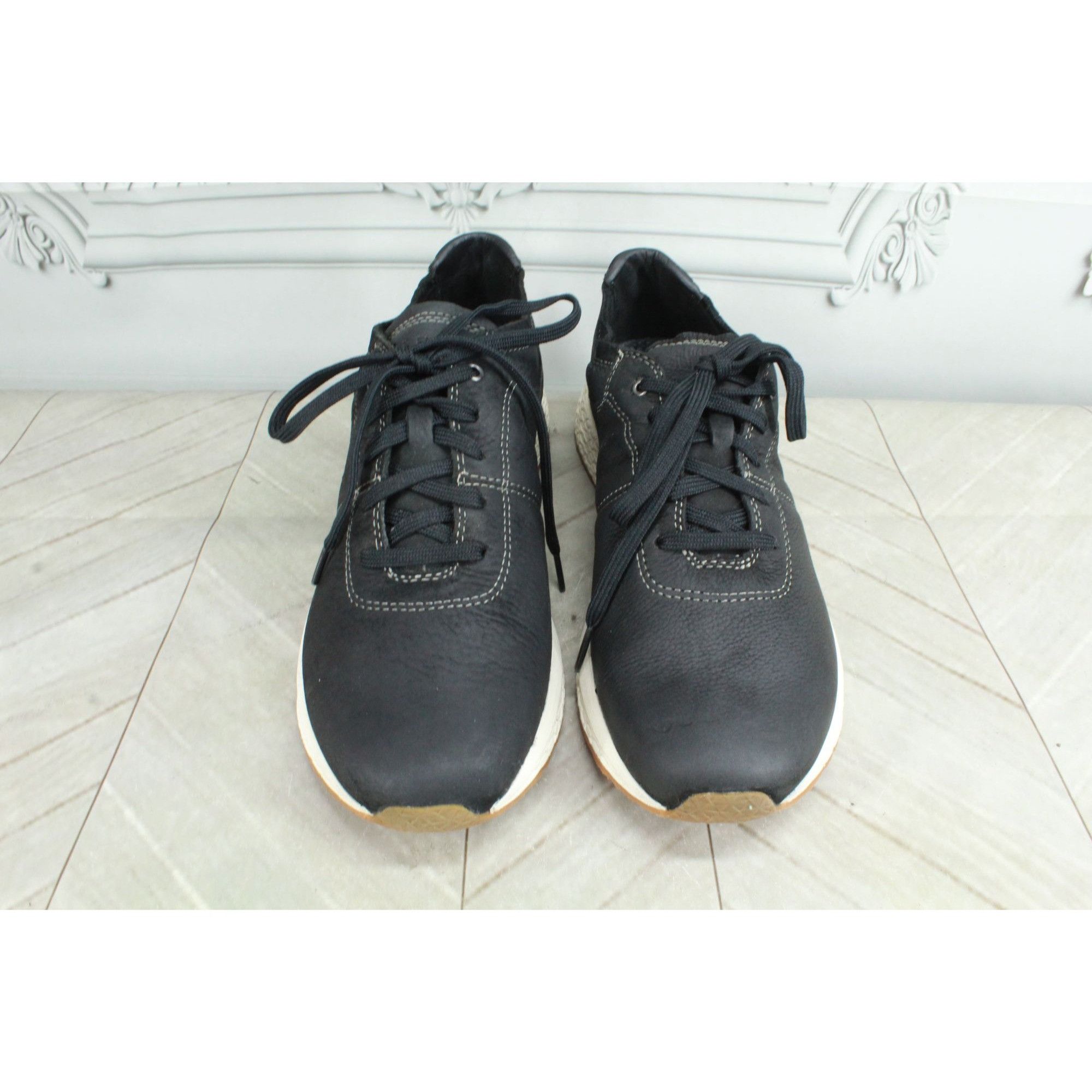 L.L. Bean LL Bean Stone Coast Black Nubuck Comfort Oxford Shoes Size US 10 / IT 40 - 5 Thumbnail