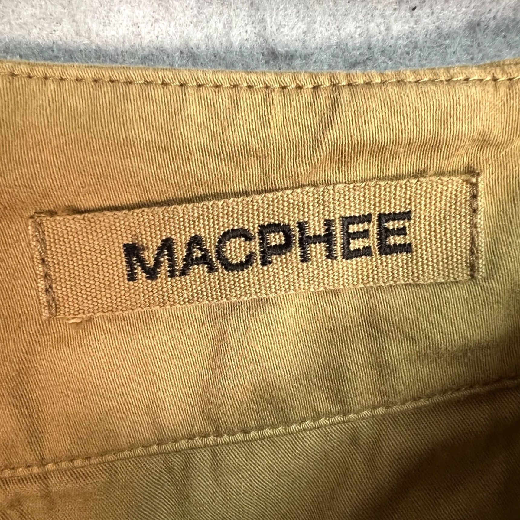 Vintage VINTAGE Macphee Womens 34 Khaki Cargo Shorts Cotton Utility Baggy Beig e Size 24" / US 00 / IT 34 - 3 Thumbnail