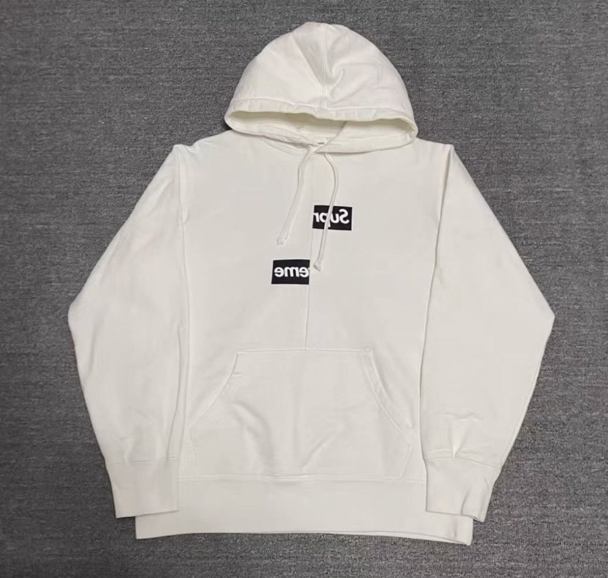 Supreme Comme Des Garcons Split Box Logo | Grailed