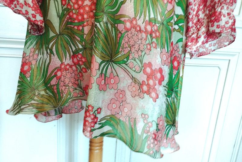 Designer Manoush Robe Voile de Soie T S Size S / US 4 / IT 40 - 7 Thumbnail