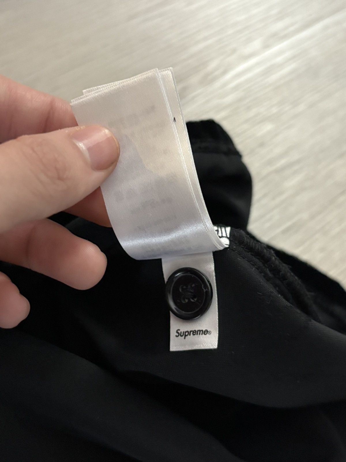 Supreme Supreme Velvet Baseball Jersey SS25 Black Size US S / EU 44-46 / 1 - 7 Thumbnail