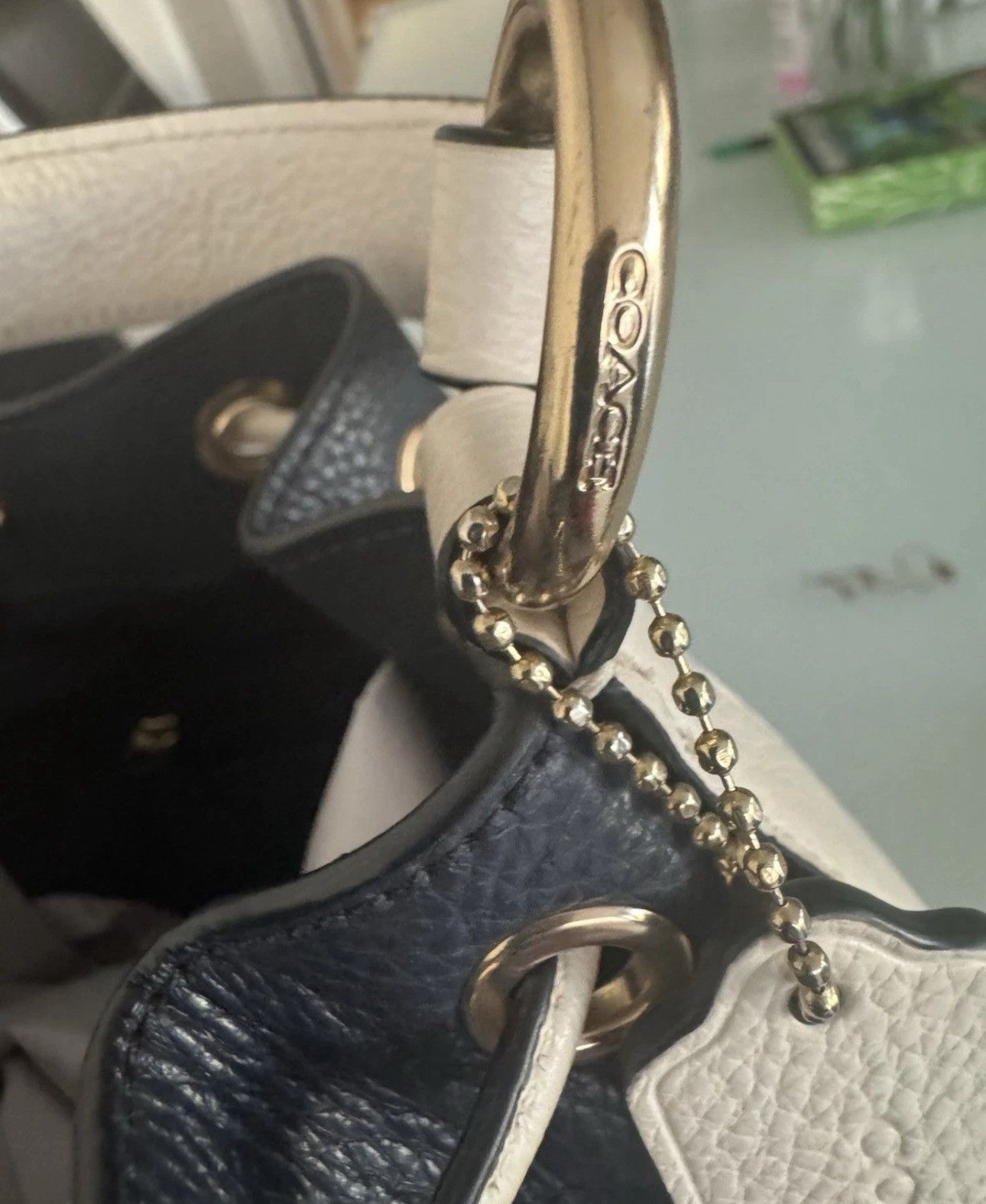 Coach Coach Signature Shoulder Bag Denim Navy Size ONE SIZE - 11 Thumbnail