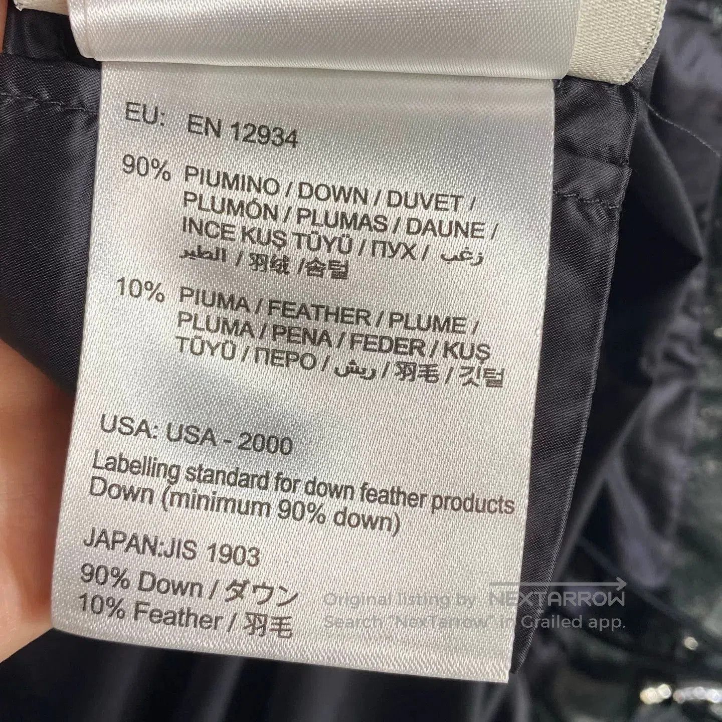 Moncler Moncler Himawari Fine Glitter Down Jacket. Size S / US 4 / IT 40 - 4 Thumbnail