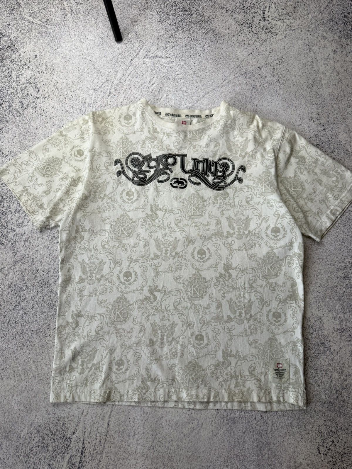 Ecko Unltd. Vintage Ecko Unltd Monogram Big Logo Y2K Shirt Size US M / EU 48-50 / 2 - 5 Thumbnail