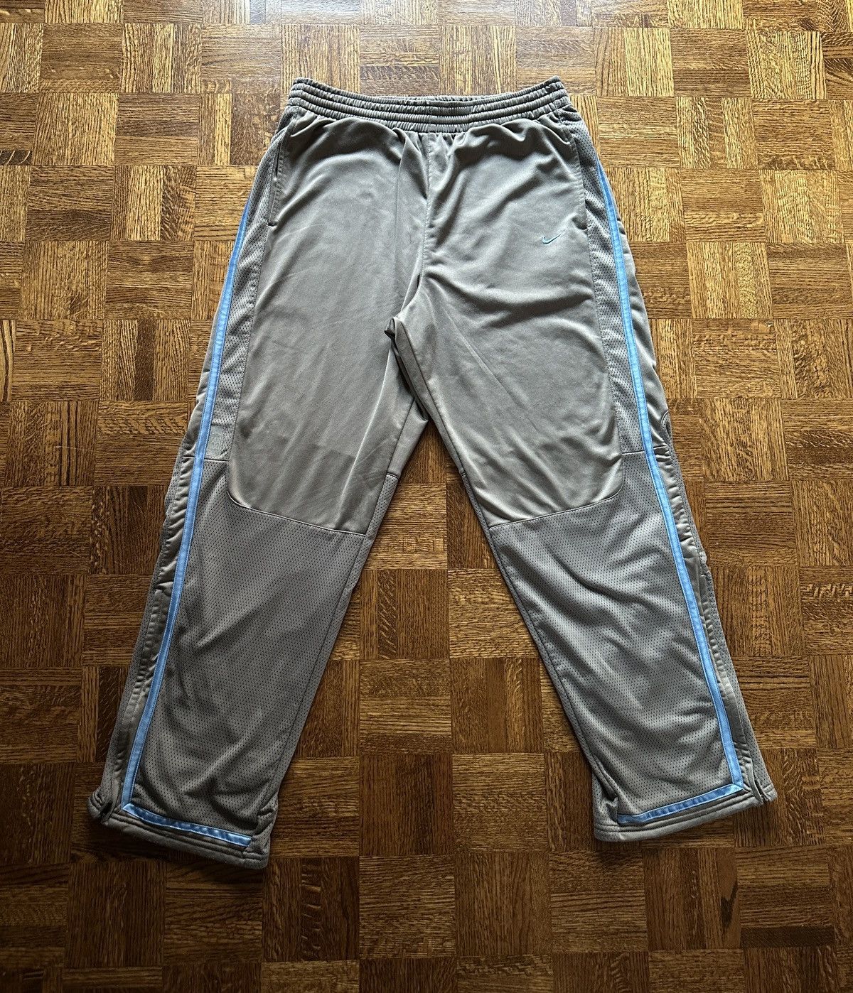 Nike Vintage Y2K Nike Baggy Drill Cyber Track Pants Size US 34 / EU 50 - 1 Thumbnail