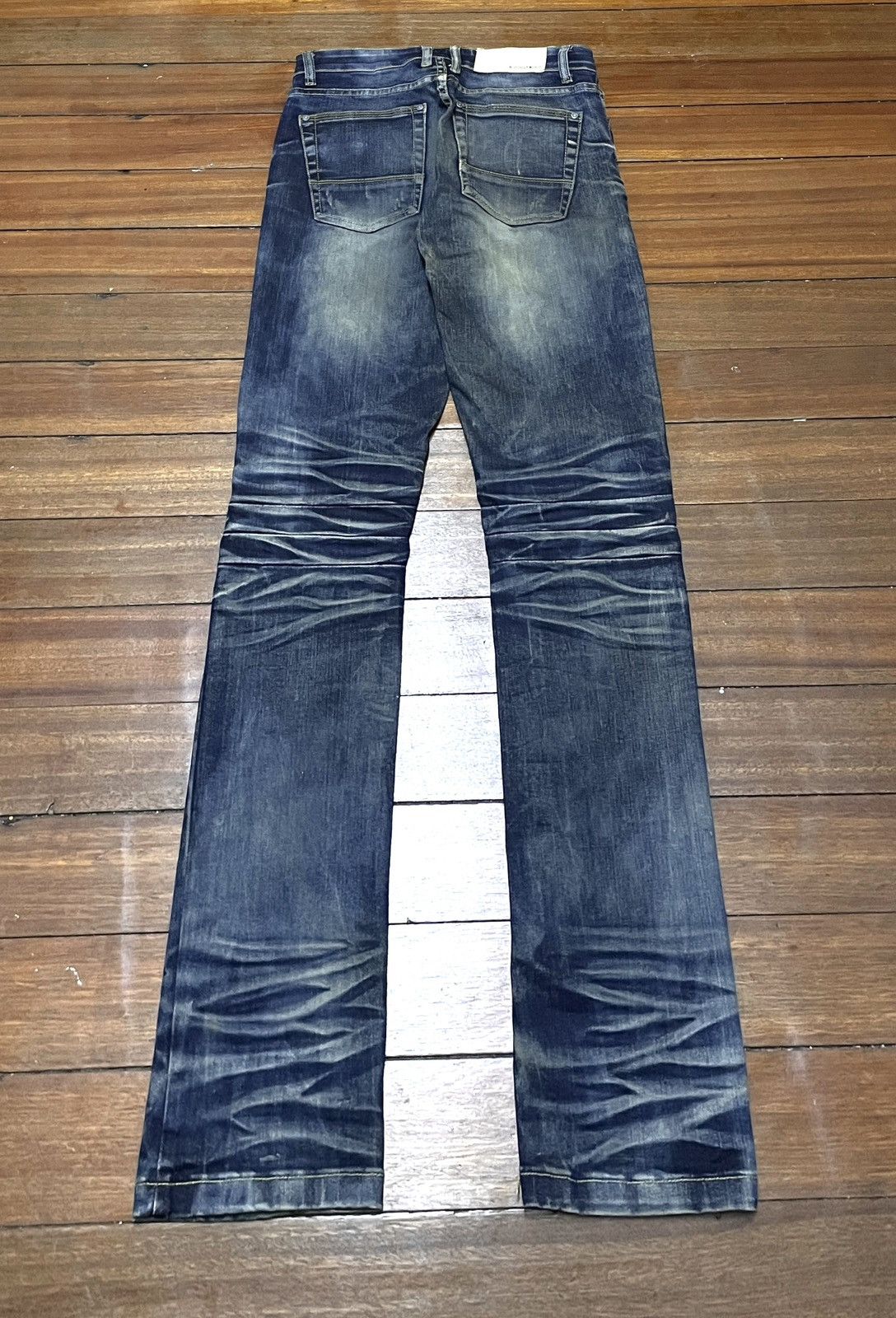 N.Hoolywood Rare Design Vintage Brand N Hoolywood Distressed Jeans 2000s Size US 29 - 2 Thumbnail