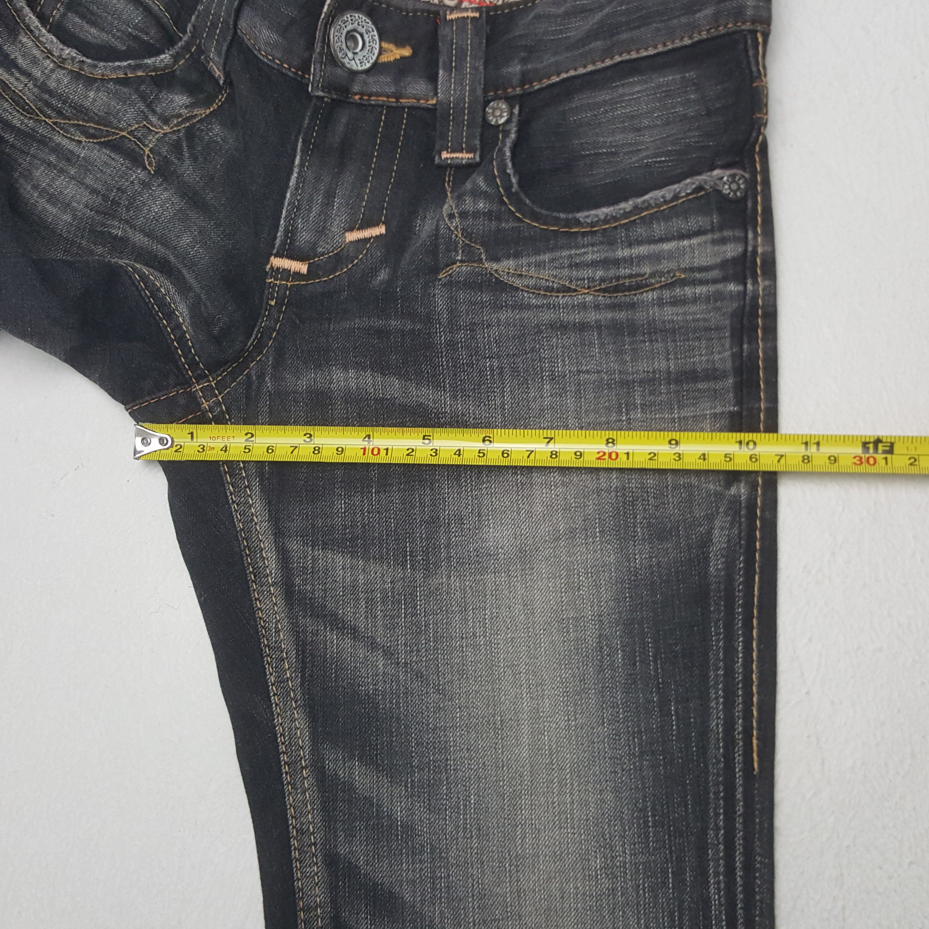 Edwin Vintage Edwin 503 Retro Style Denim Jeans RR30 Size 28" / US 6 / IT 42 - 11 Thumbnail