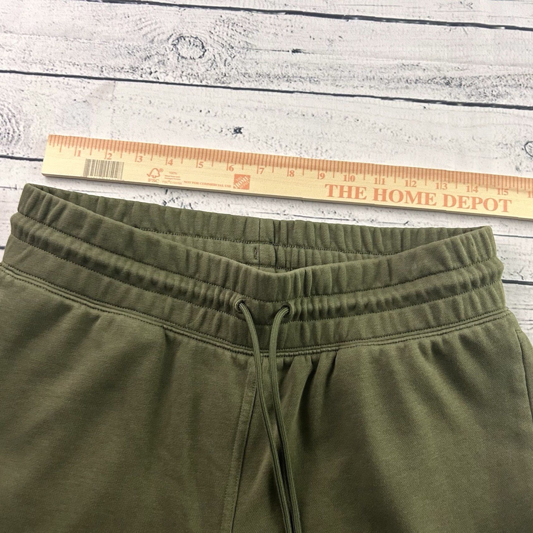 Fabletics Fabletics Jogger Pants Men's Medium Green - The Year Round Terry Pants - Activewear Mens Size M Green Jogger Size US 31 - 4 Thumbnail