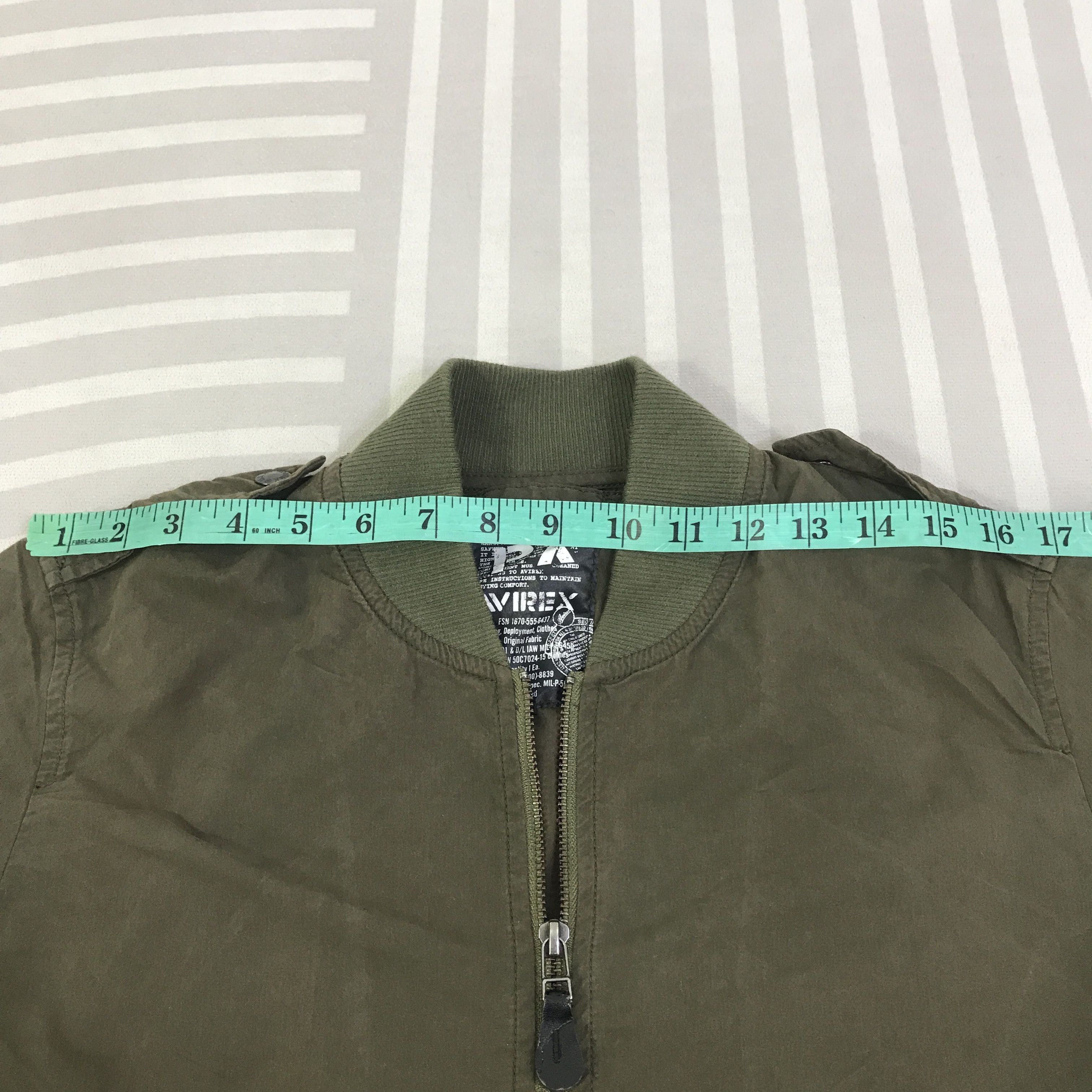 Avirex Vintage Avirex Army Faded Jacket Bomber K126B4 Size US M / EU 48-50 / 2 - 6 Thumbnail