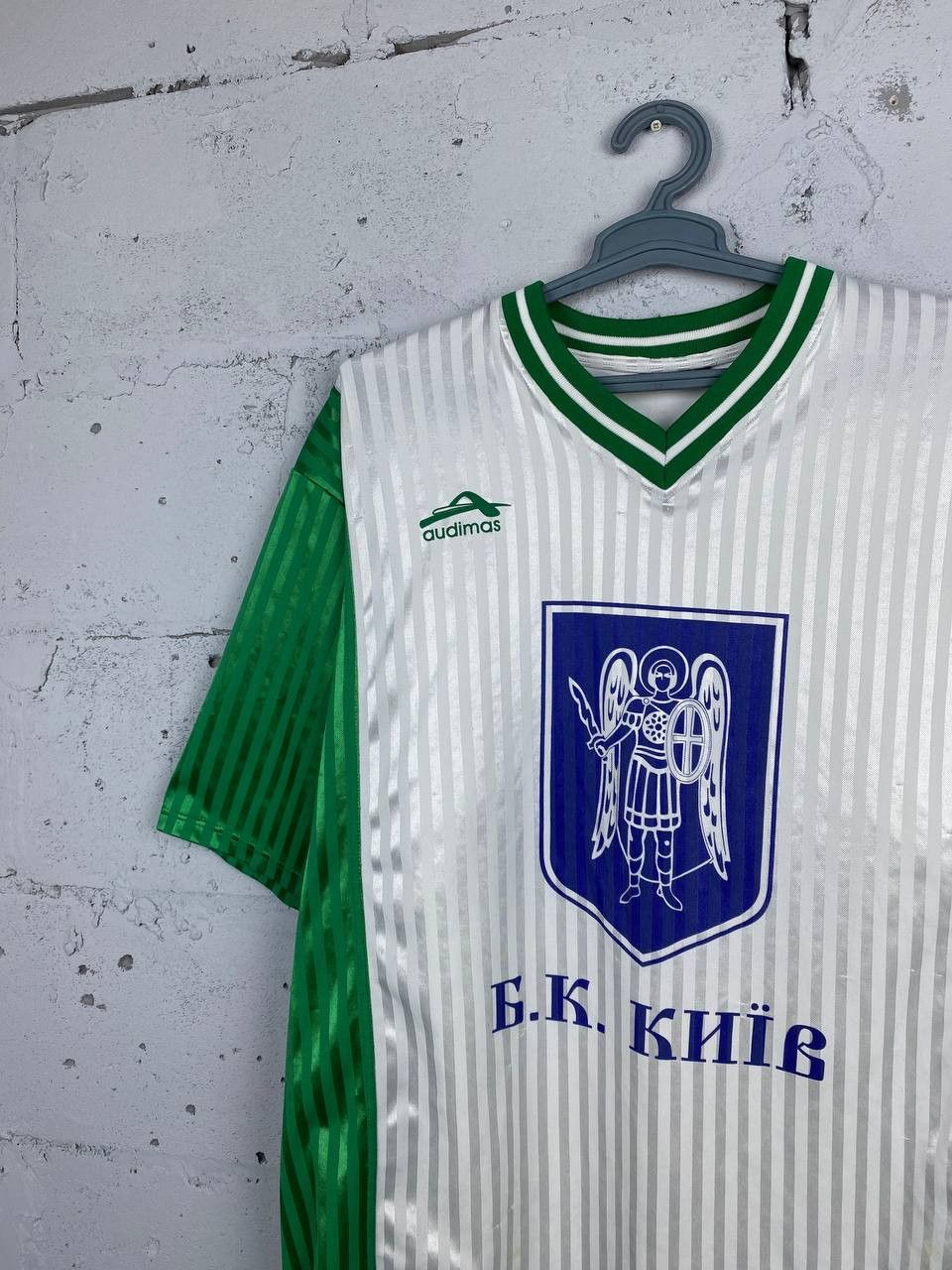Vintage Hype Blockcore Soccer Vintage Ukraine Angel Jersey Size US XXL / EU 58 / 5 - 3 Thumbnail