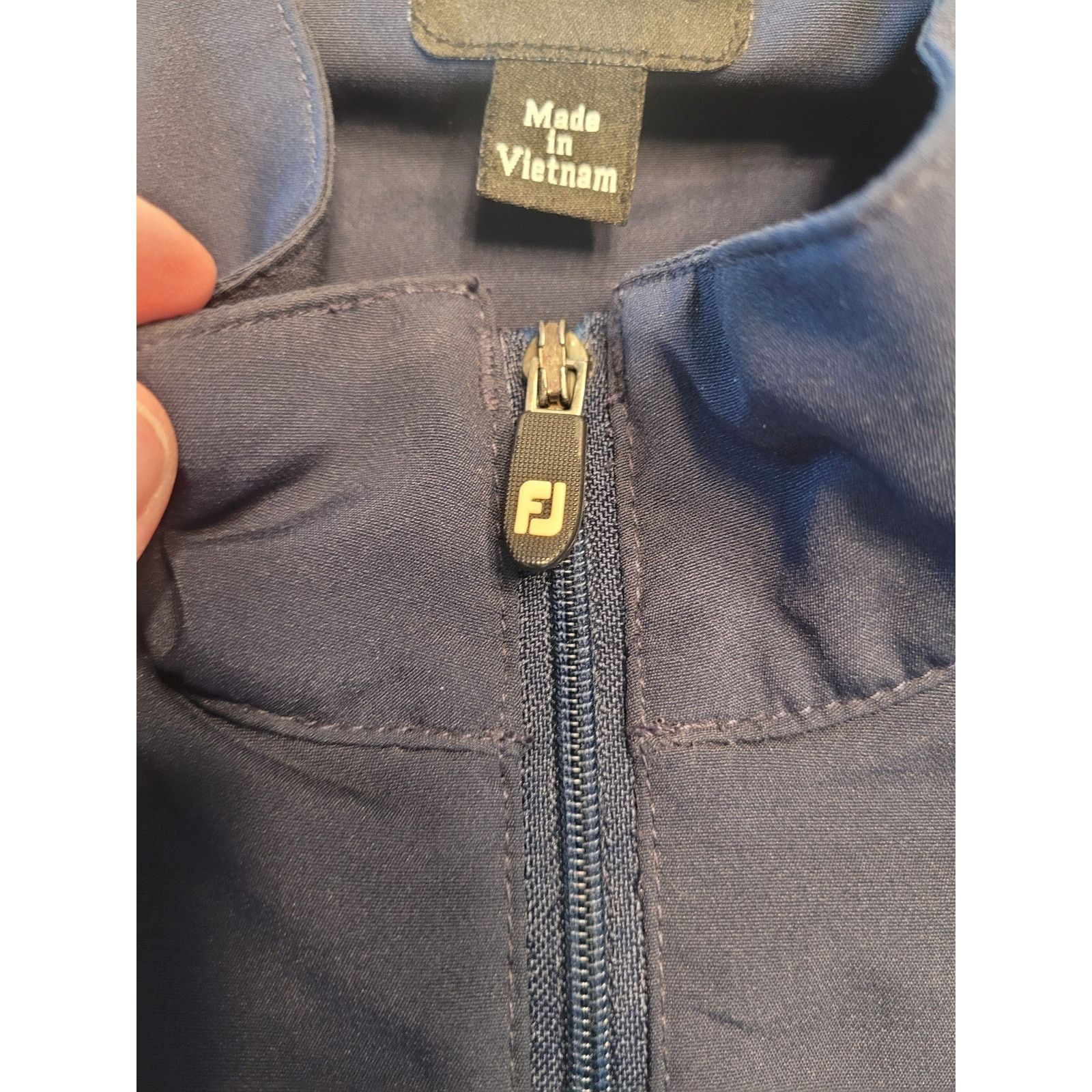 Footjoy FOOTJOY L 1/2 Zip Performance Pullover Jacket Blue Golf Size US L / EU 52-54 / 3 - 4 Thumbnail