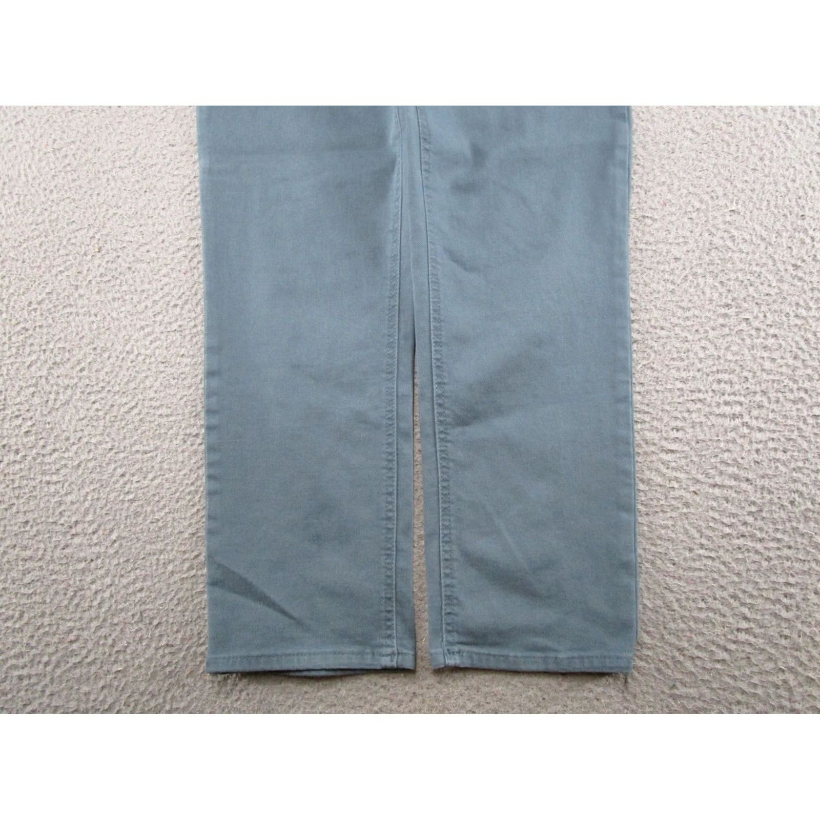 Vintage Maurices M Jeans High Rise Slim Ankle Jeans Size 8 Regular Blue Denim Straight Leg Womens Size 30" / US 8 / IT 44 - 2 Thumbnail