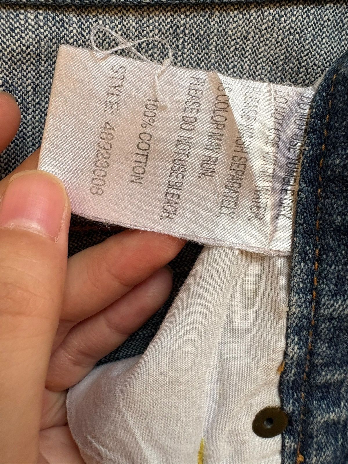 Japanese Brand Vintage Japanese Brand Selvedge Mud Wash Loose Jeans Size US 32 / EU 48 - 11 Thumbnail