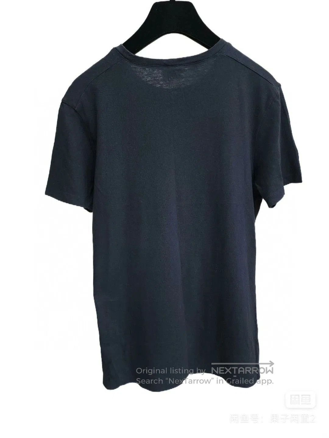 Dior Dior Navy Short Sleeve T-Shirt with Logo. Size US S / EU 44-46 / 1 - 3 Thumbnail