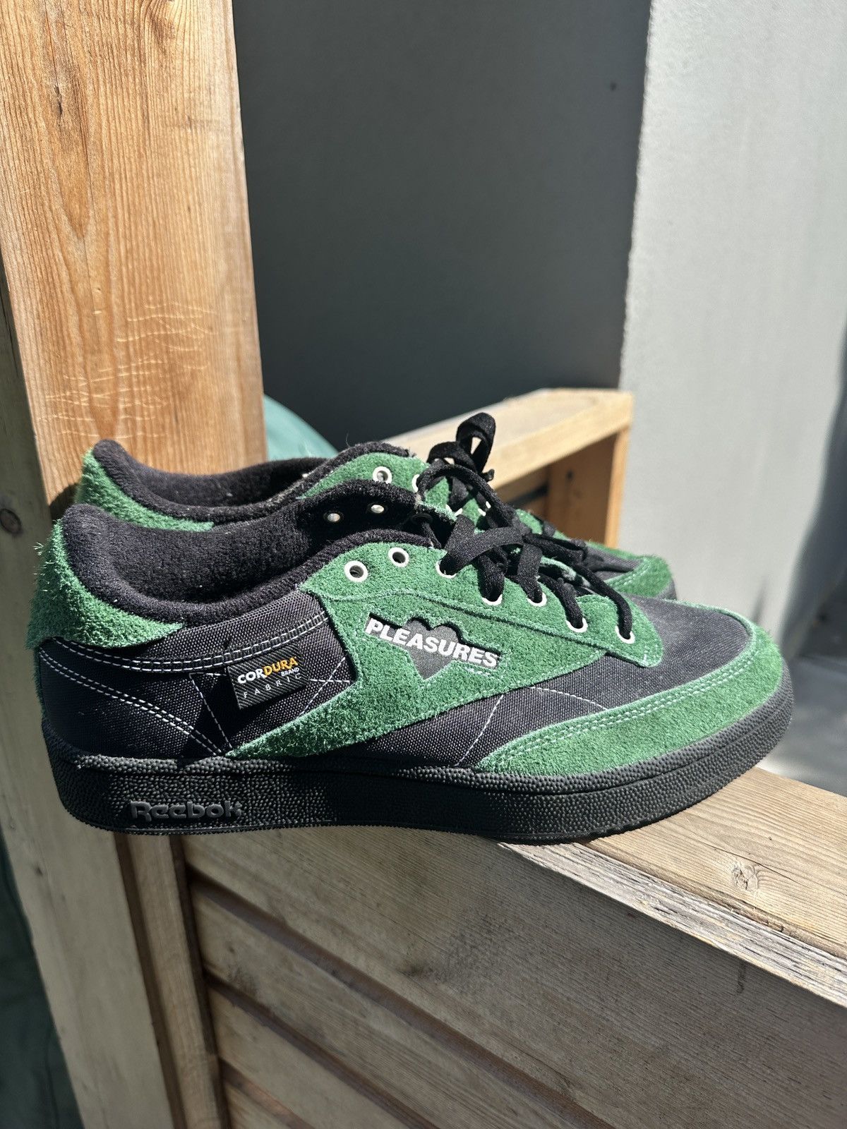 Pleasures × Reebok PLEASURES x Reebok Club C 85 Size US 11 / EU 44 - 4 Thumbnail
