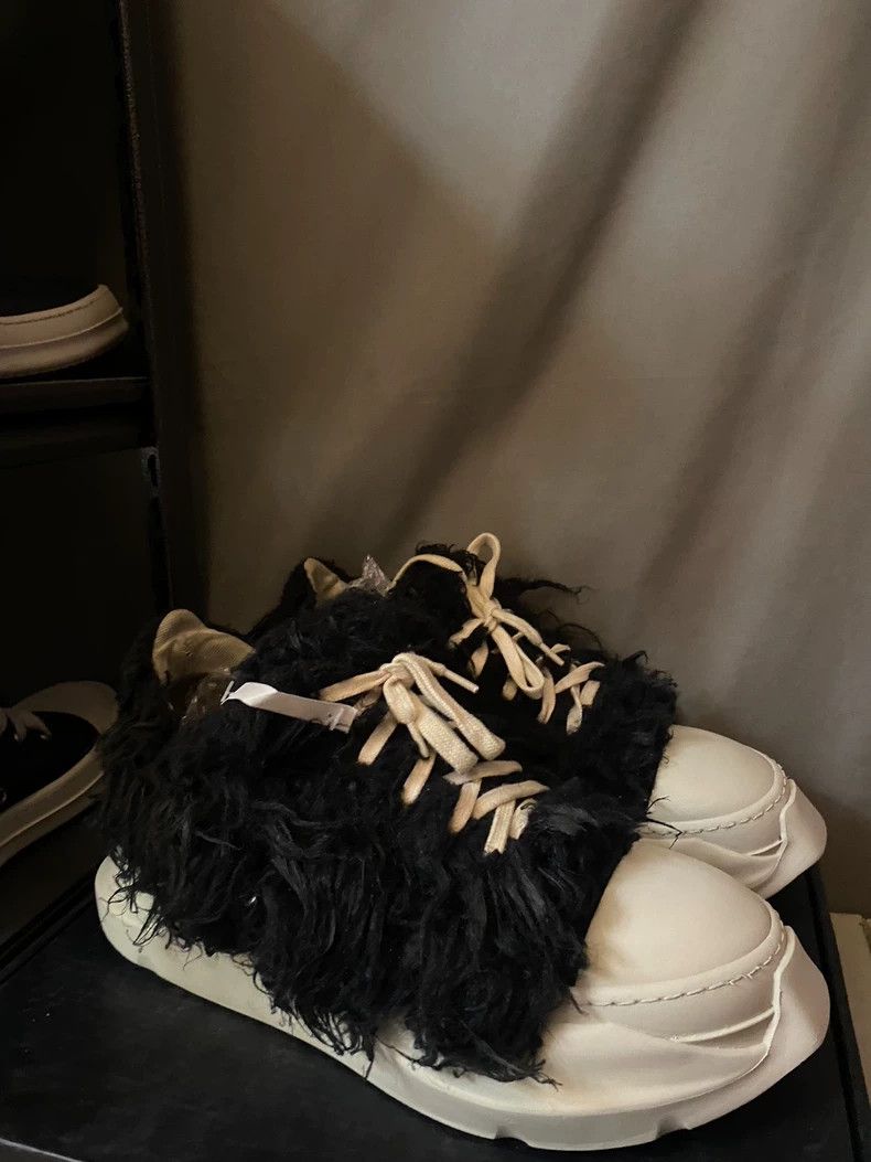 Rick Owens Rick Owens Furry Tank Sole Sneakers-yf Size US 10.5 / EU 43-44 - 1 Thumbnail