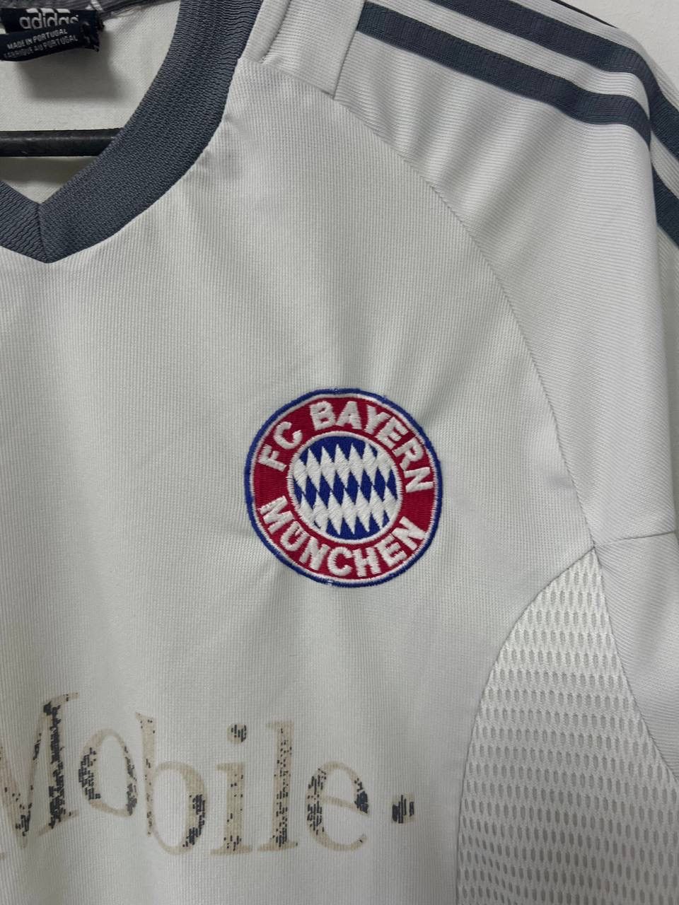 Adidas Bayern Munchen 2002 2003 Trikot Away Football Shirt Adidas M Size US M / EU 48-50 / 2 - 6 Thumbnail