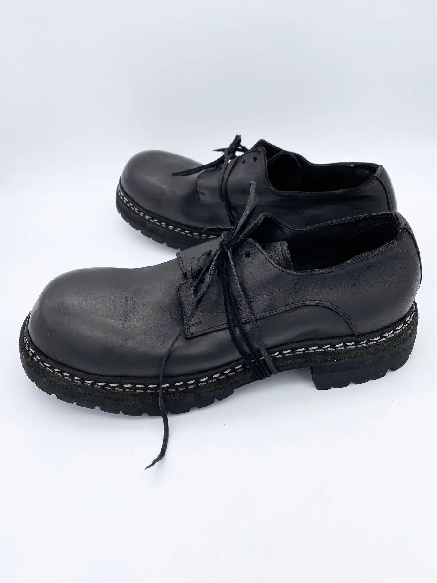 Guidi Guidi 792V Donkey Full Grain Derbies Vibram Sole | Grailed