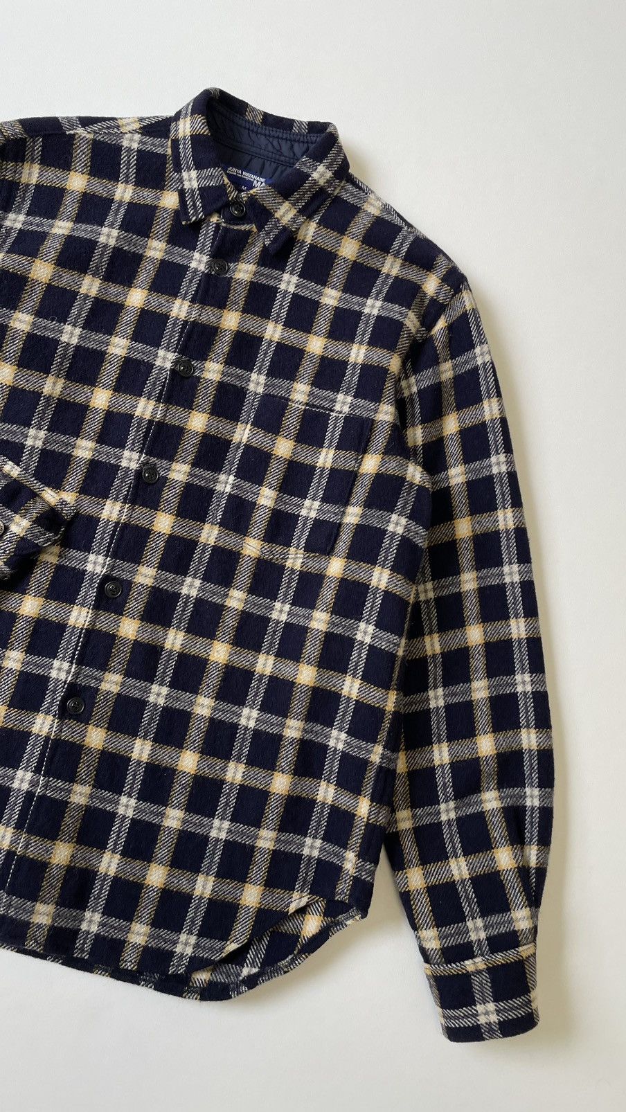 Comme des Garcons A/W 05 ‘Utility Pocket’ Check Flannel Shirt Size US M / EU 48-50 / 2 - 9 Thumbnail