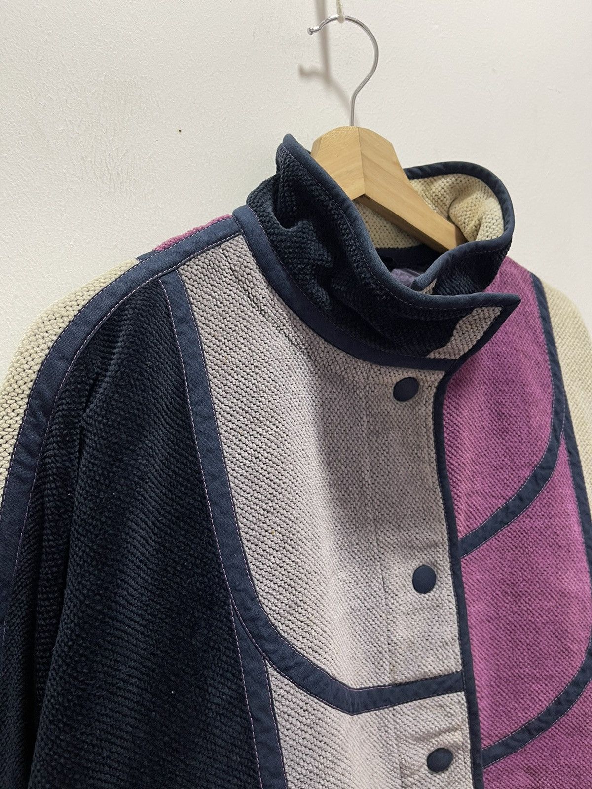 Annikki Karvinen DESIGNER ANNIKKI KARVINEN HANDMADE MULTICOLOR JACKET Size US S / EU 44-46 / 1 - 3 Thumbnail