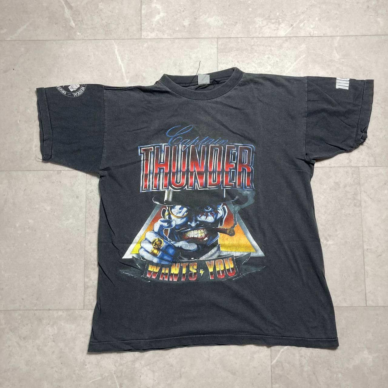 Band Tees Vintage Rare 90s Thunder Metal Rock Band Tour Tee Size US M / EU 48-50 / 2 - 1 Thumbnail