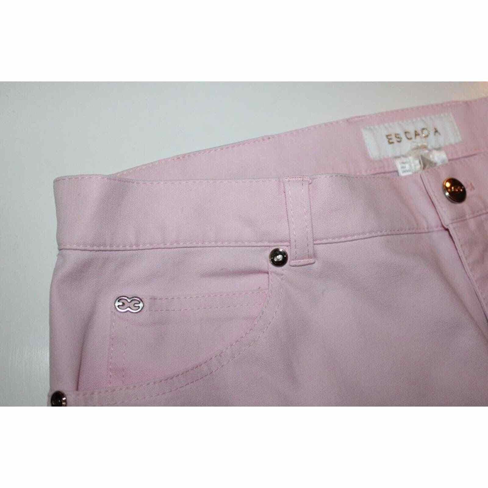 Escada Escada Womens Slim Skinny Pink Ankle Jeans USA Large Size 36" / US 14 / IT 50 - 2 Thumbnail
