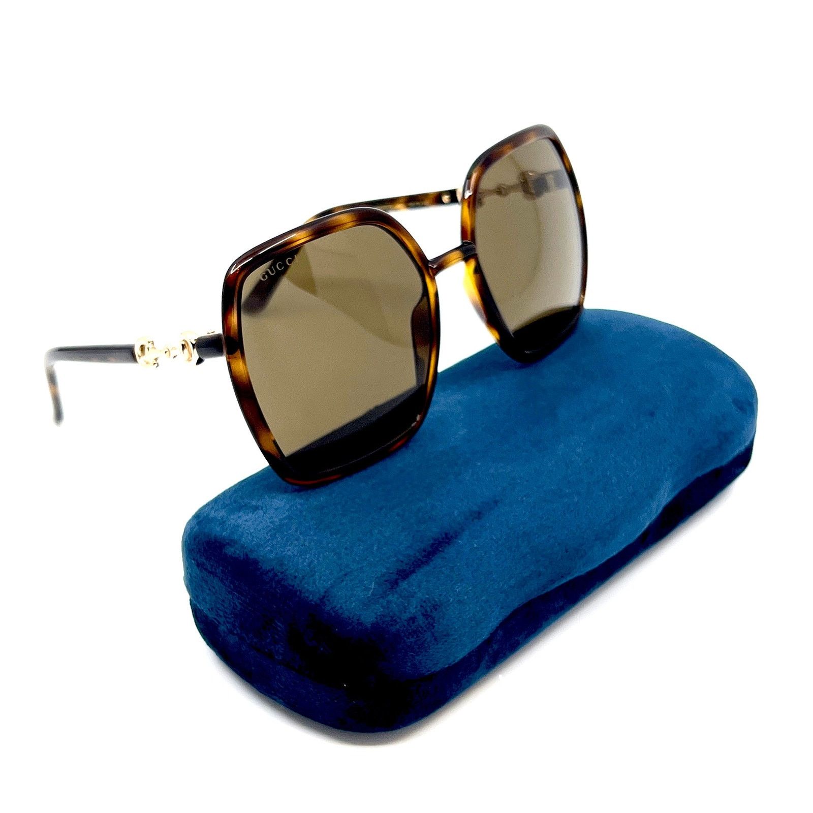 Gucci New! GUCCI Sunglasses GG0890S 002, Authentic Size ONE SIZE - 11 Thumbnail