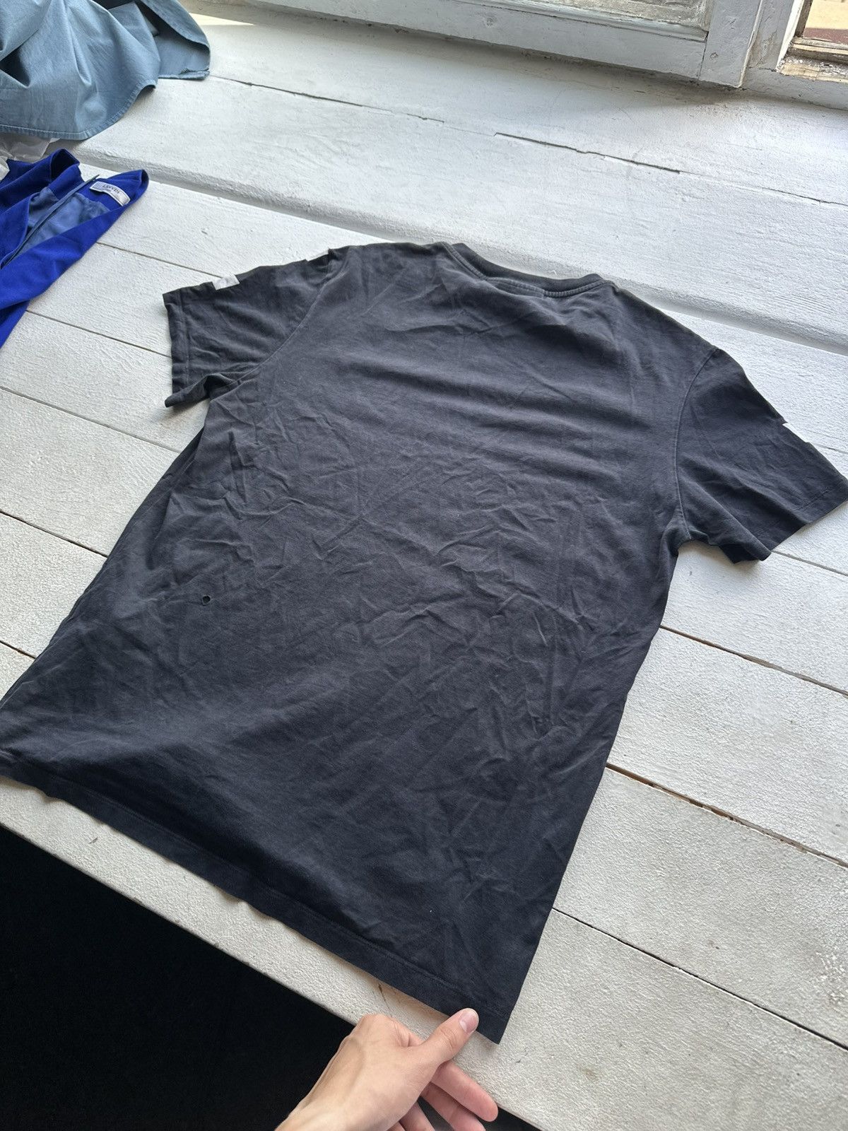 Neil Barrett 🚨Neil Barrett Thunderbolts LOGO TEE DISTRESSED LUXURY Size US L / EU 52-54 / 3 - 7 Thumbnail