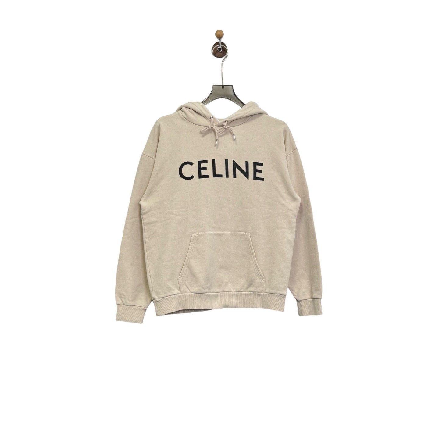 Celine Celine Logo Print Hoodie Size M Size US M / EU 48-50 / 2 - 1 Thumbnail