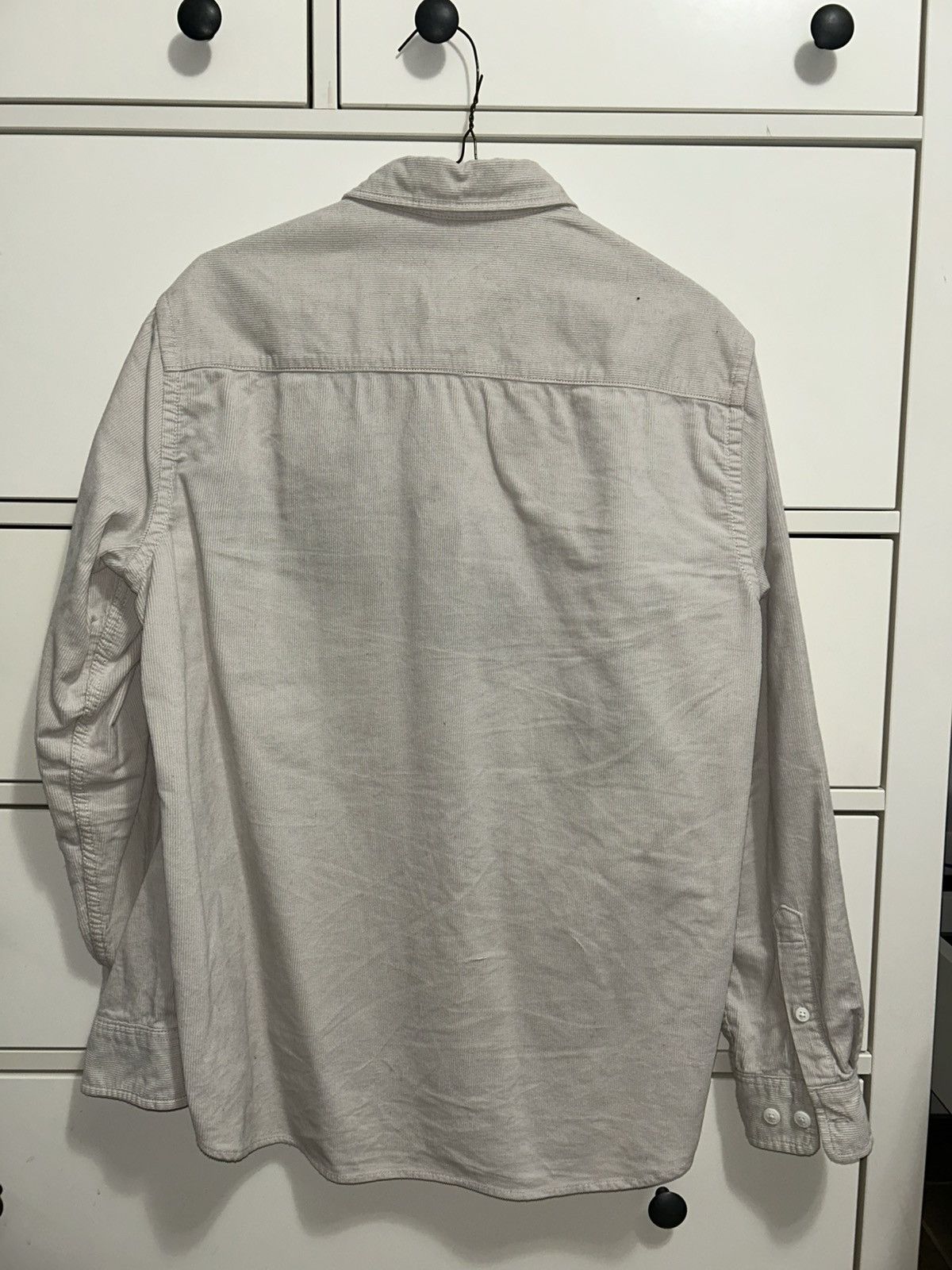 H&M Beige Corduroy H&M Button-Up/Flannel Size US S / EU 44-46 / 1 - 2 Thumbnail