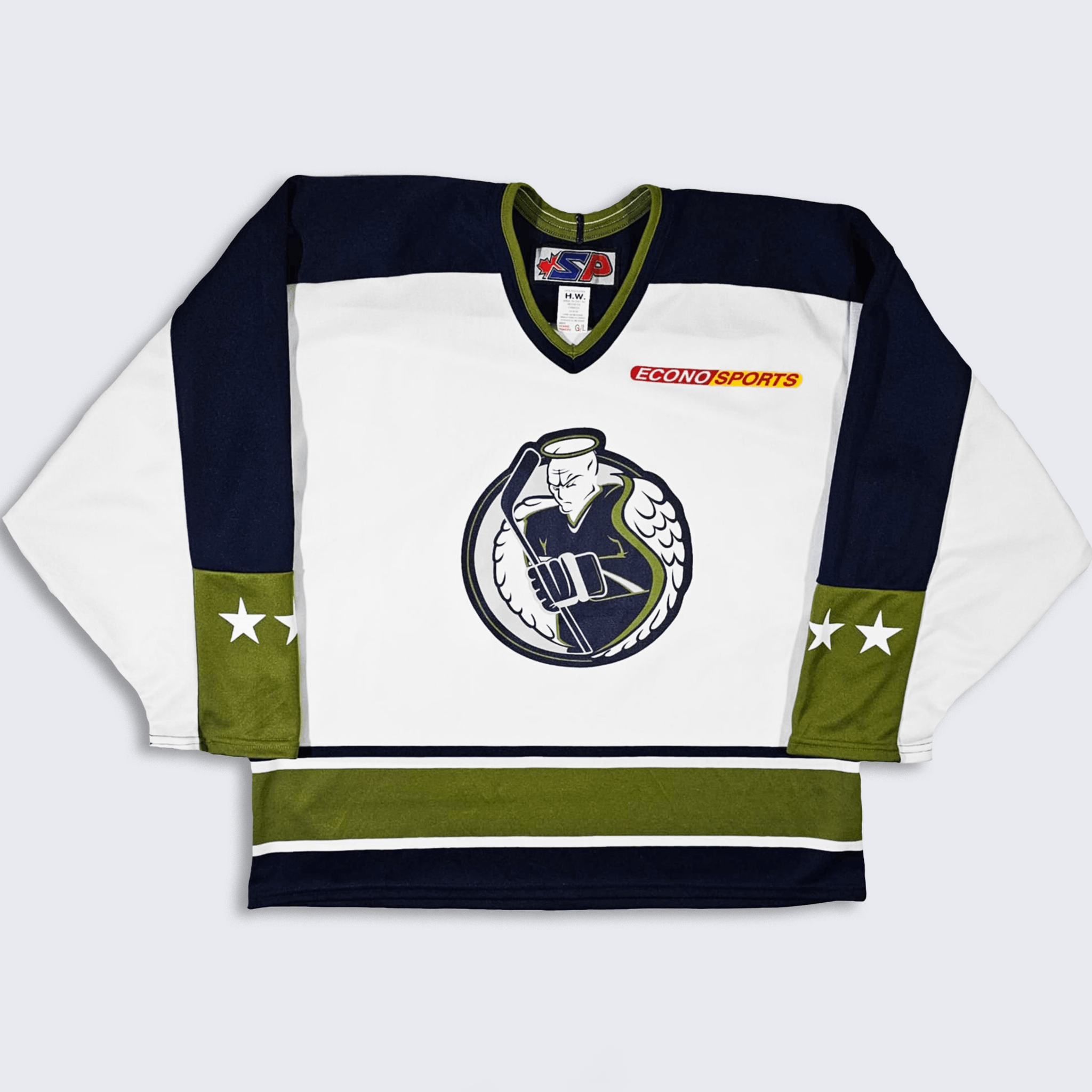 Vintage Sherbrooke Saint-François Vintage Quebec SP Hockey Jersey Size US L / EU 52-54 / 3 - 1 Thumbnail