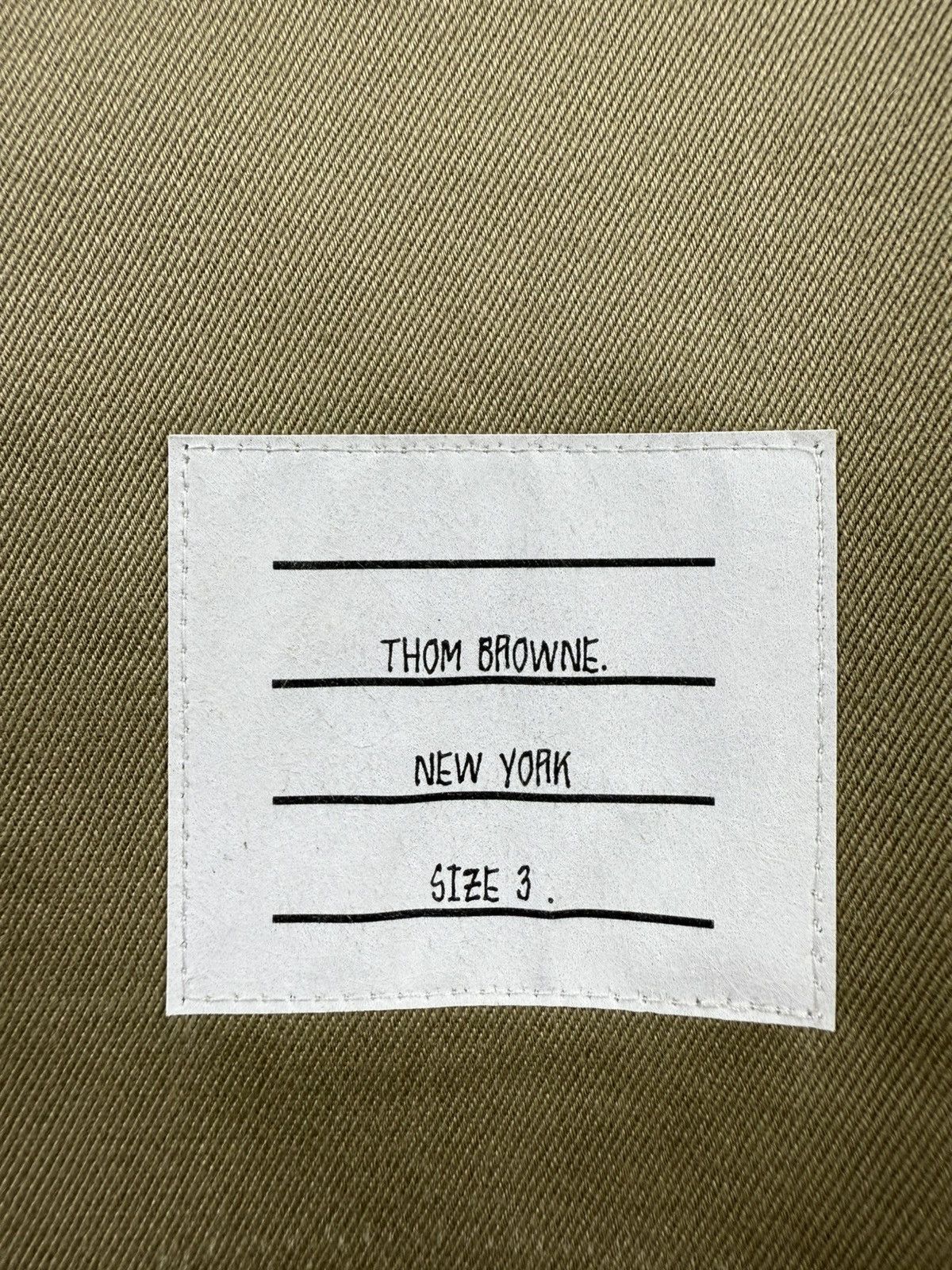 Thom Browne Thom Browne Cotton Twill Chino Trouser Size US 36 / EU 52 - 7 Thumbnail