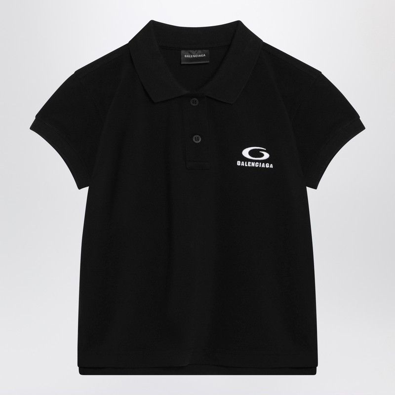 Balenciaga Balenciaga Black Laurel Classic Polo Size L / US 10 / IT 46 - 1 Thumbnail