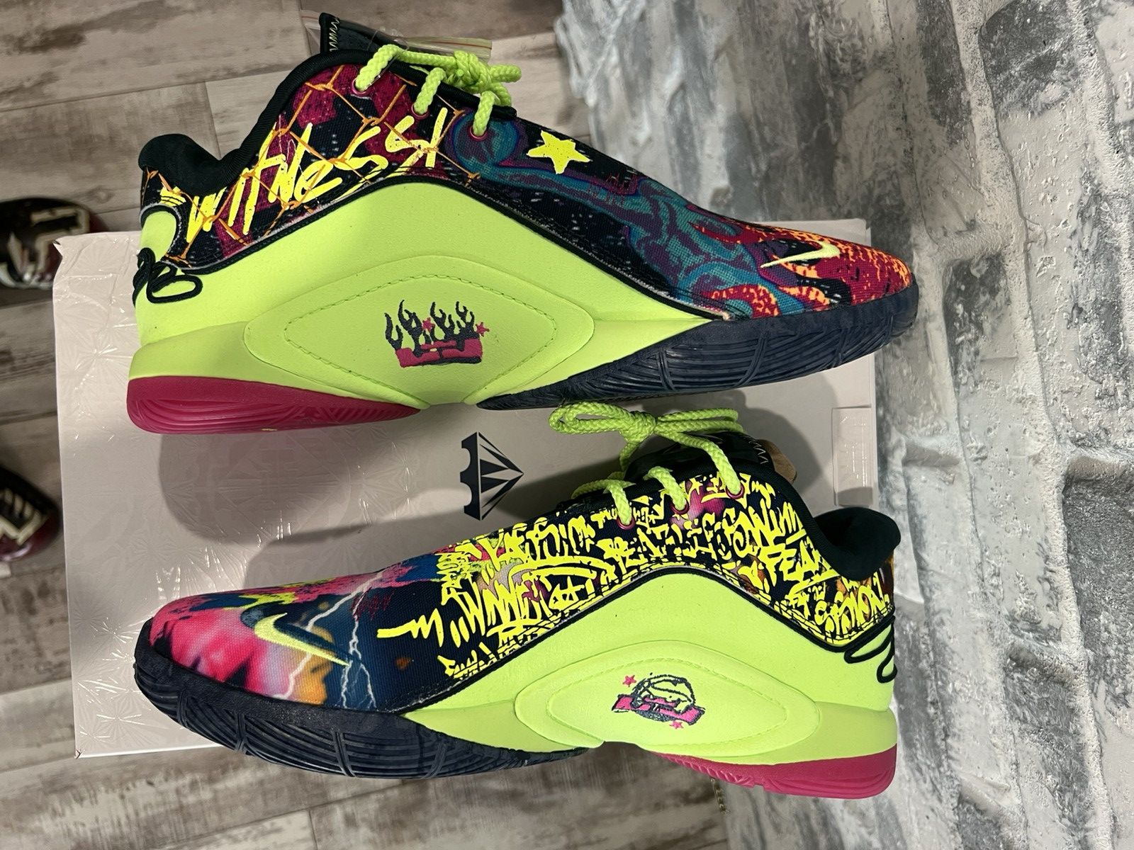 Nike Nike LeBron 22 Bryce’s World Size 13 New Sneakers HV8451-400 Size US 13 / EU 46 - 6 Thumbnail