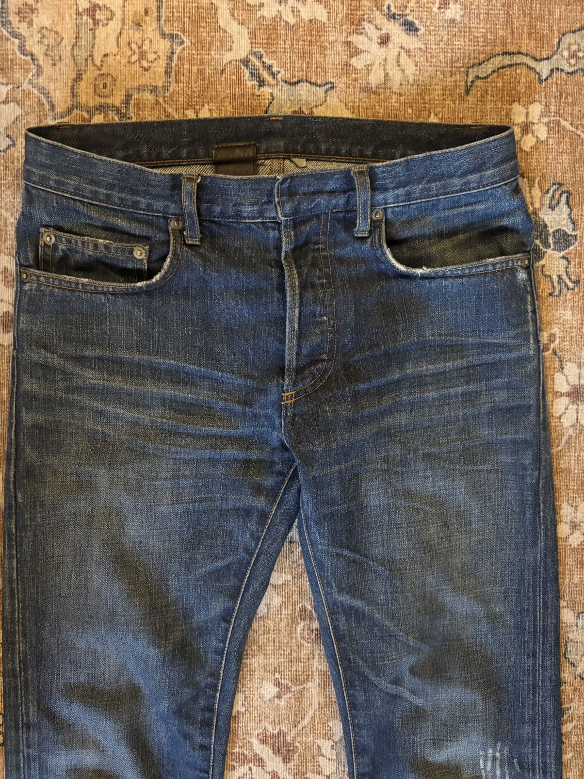 Dior DIOR AW07 NAVIGATE CLAWMARK JEANS Size US 28 / EU 44 - 3 Thumbnail