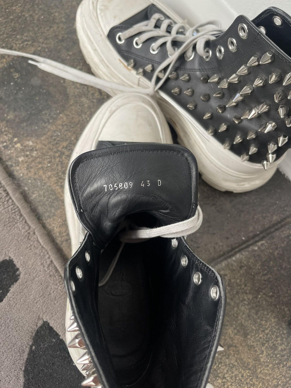 Alexander McQueen Spiked sneakers Size US 10 / EU 43 - 3 Thumbnail