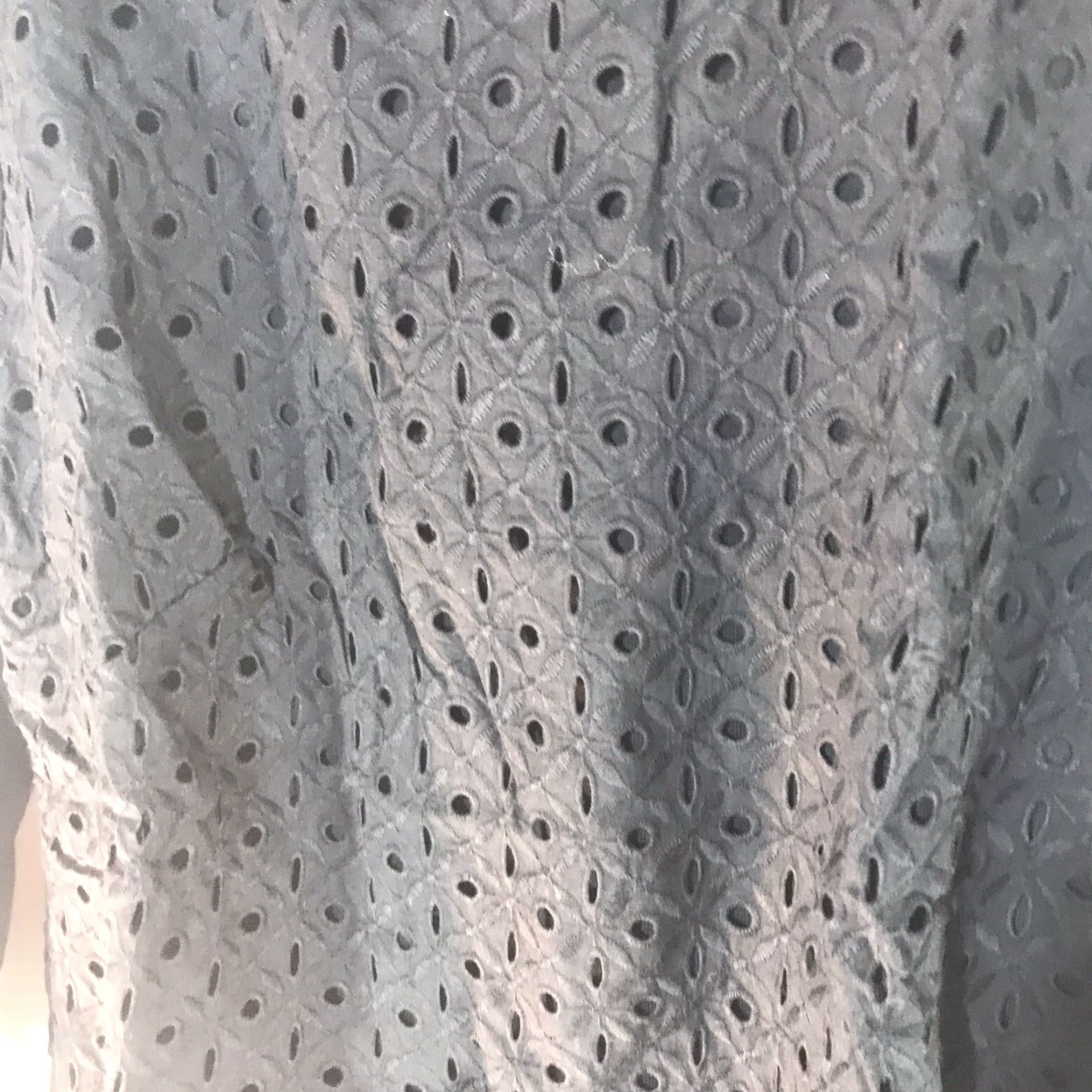 Vintage Rafaella Black Crochet Lined Blouse Womens Size M 3/4 Sleeve Casual Bohemian Classic Size M / US 6-8 / IT 42-44 - 3 Thumbnail