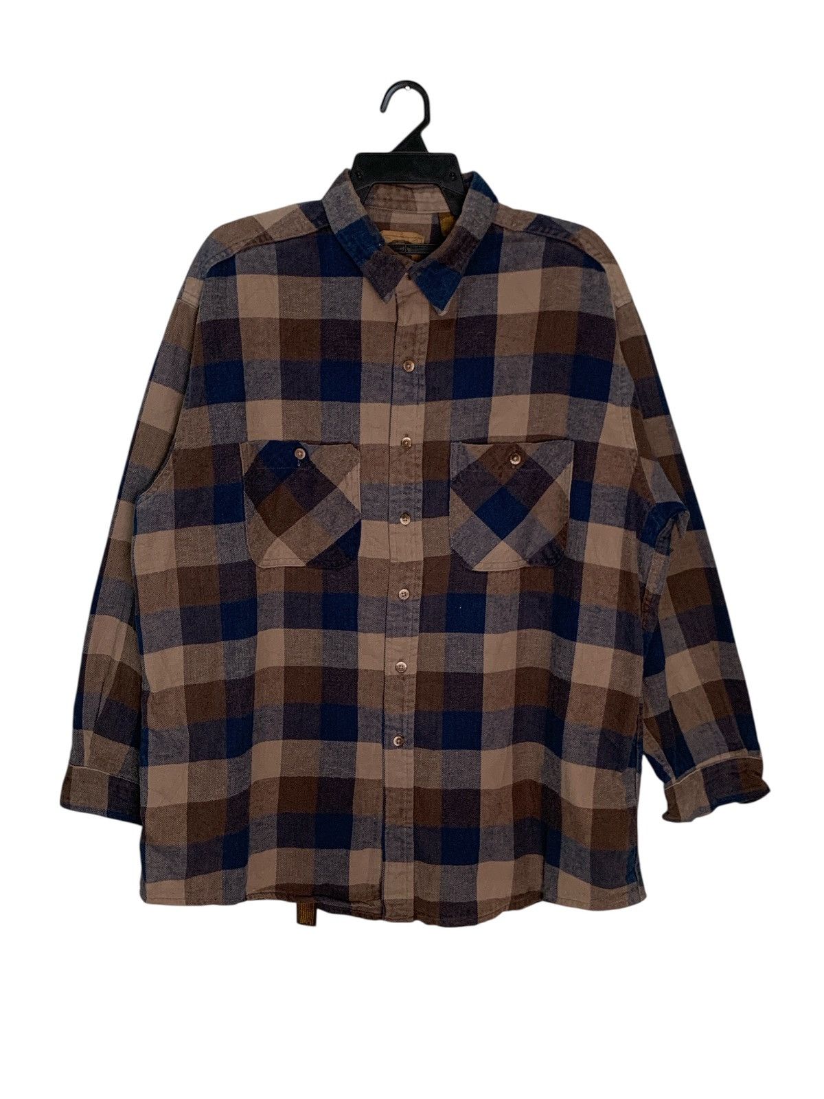 St. Johns Bay Rare Design St. John’s Bay Double Pockets Flannel Shirts Size US XL / EU 56 / 4 - 1 Thumbnail
